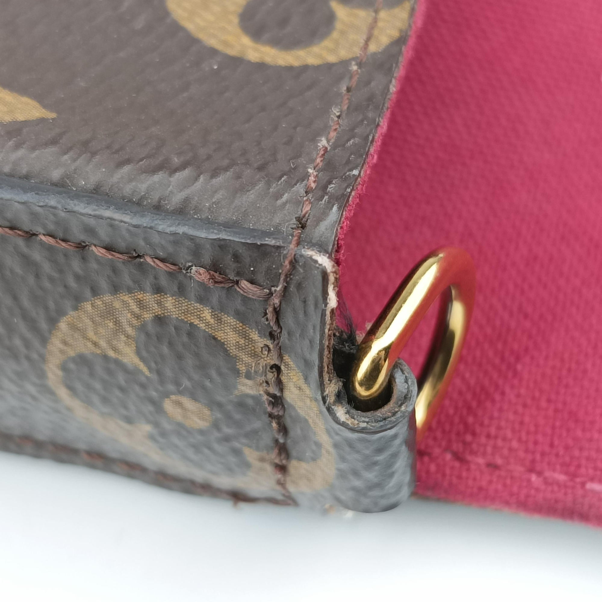 Pre-owned Louis Vuitton Pochette FeLICIE Brown Monogram Canvas M61276 shoulderbag | stylenewstar