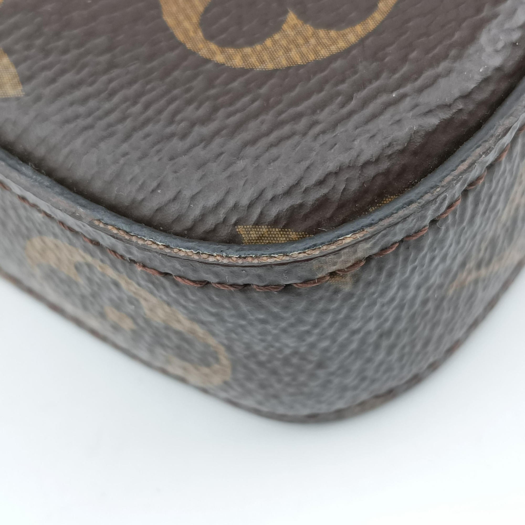 Pre-owned Louis Vuitton Pochette FeLICIE Brown Monogram Canvas M61276 shoulderbag | stylenewstar