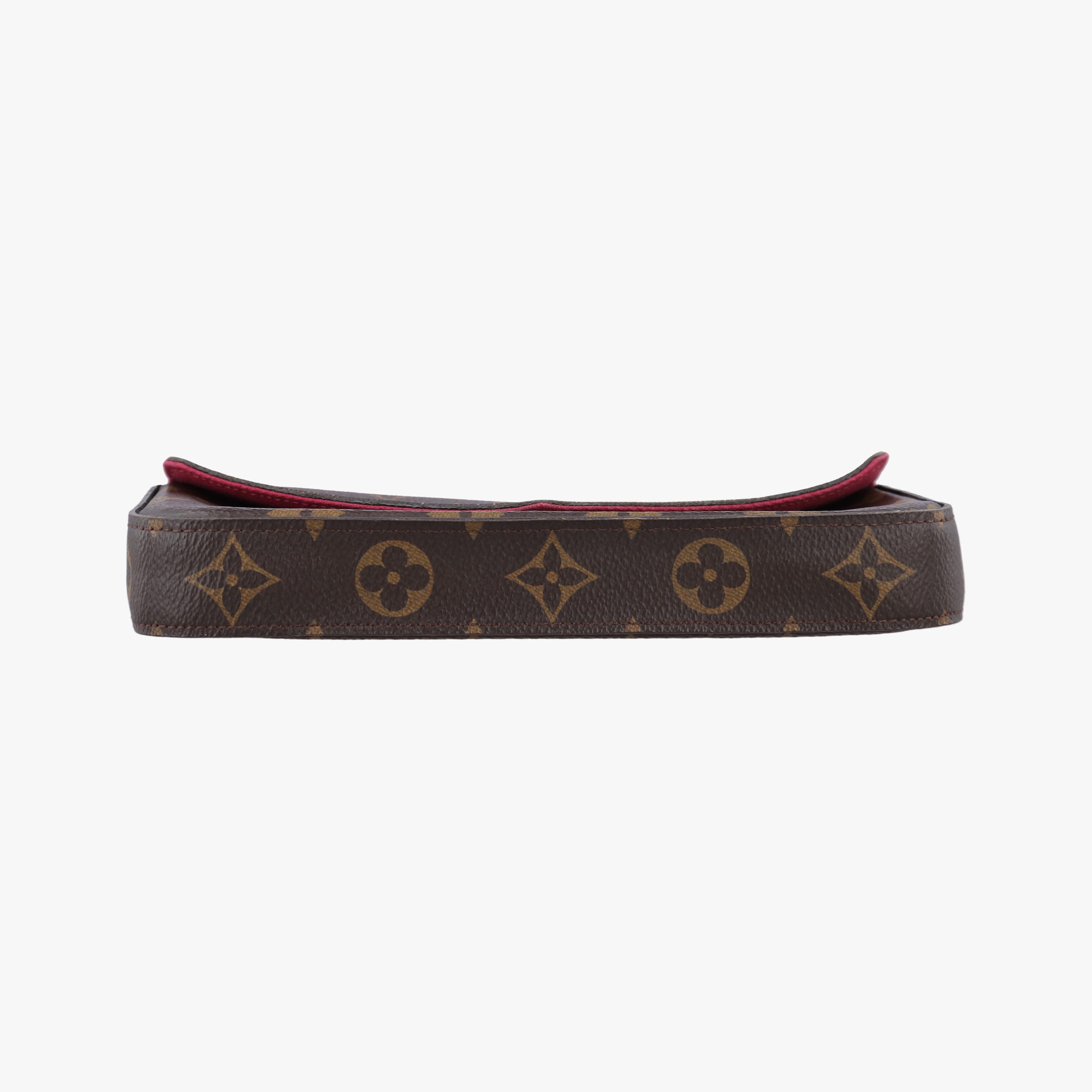 Pre-owned Louis Vuitton Pochette FeLICIE Brown Monogram Canvas M61276 shoulderbag | stylenewstar