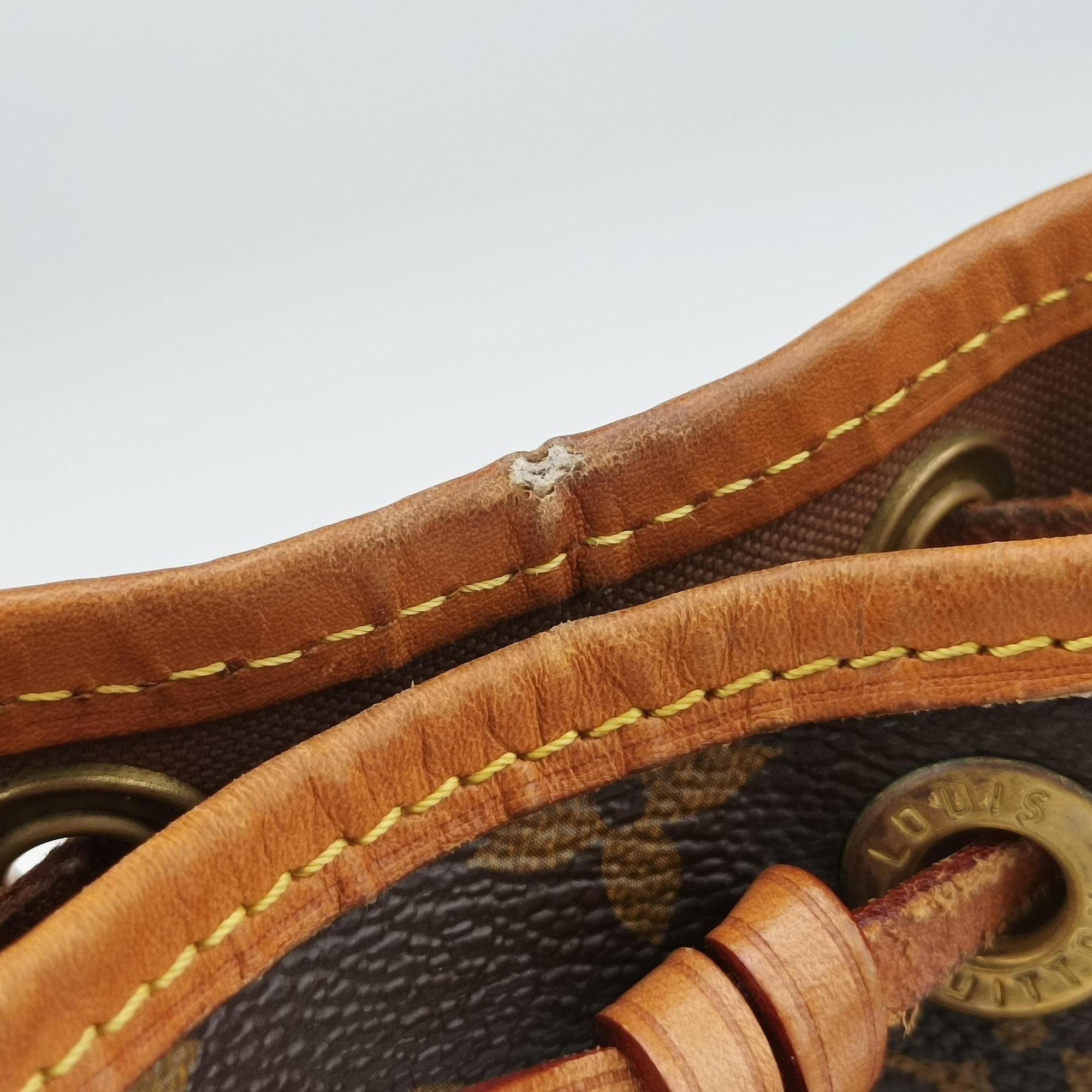 Pre-owned Louis Vuitton Noe BB Brown Monogram Canvas M40817 shoulderbag | stylenewstar