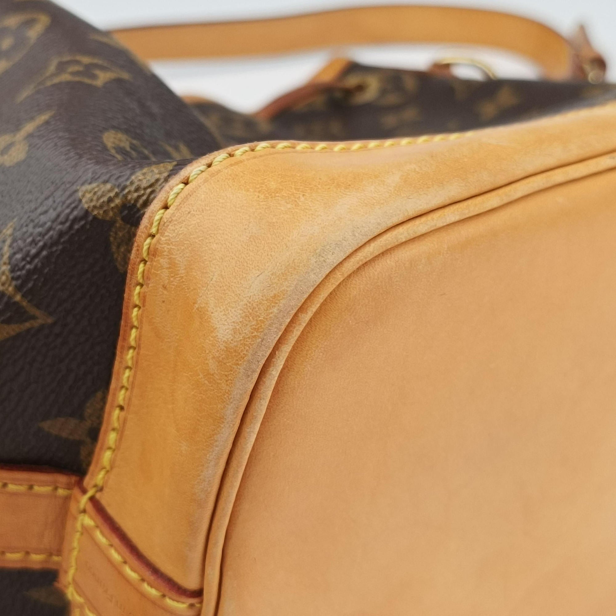 Pre-owned Louis Vuitton Noe BB Brown Monogram Canvas M40817 shoulderbag | stylenewstar