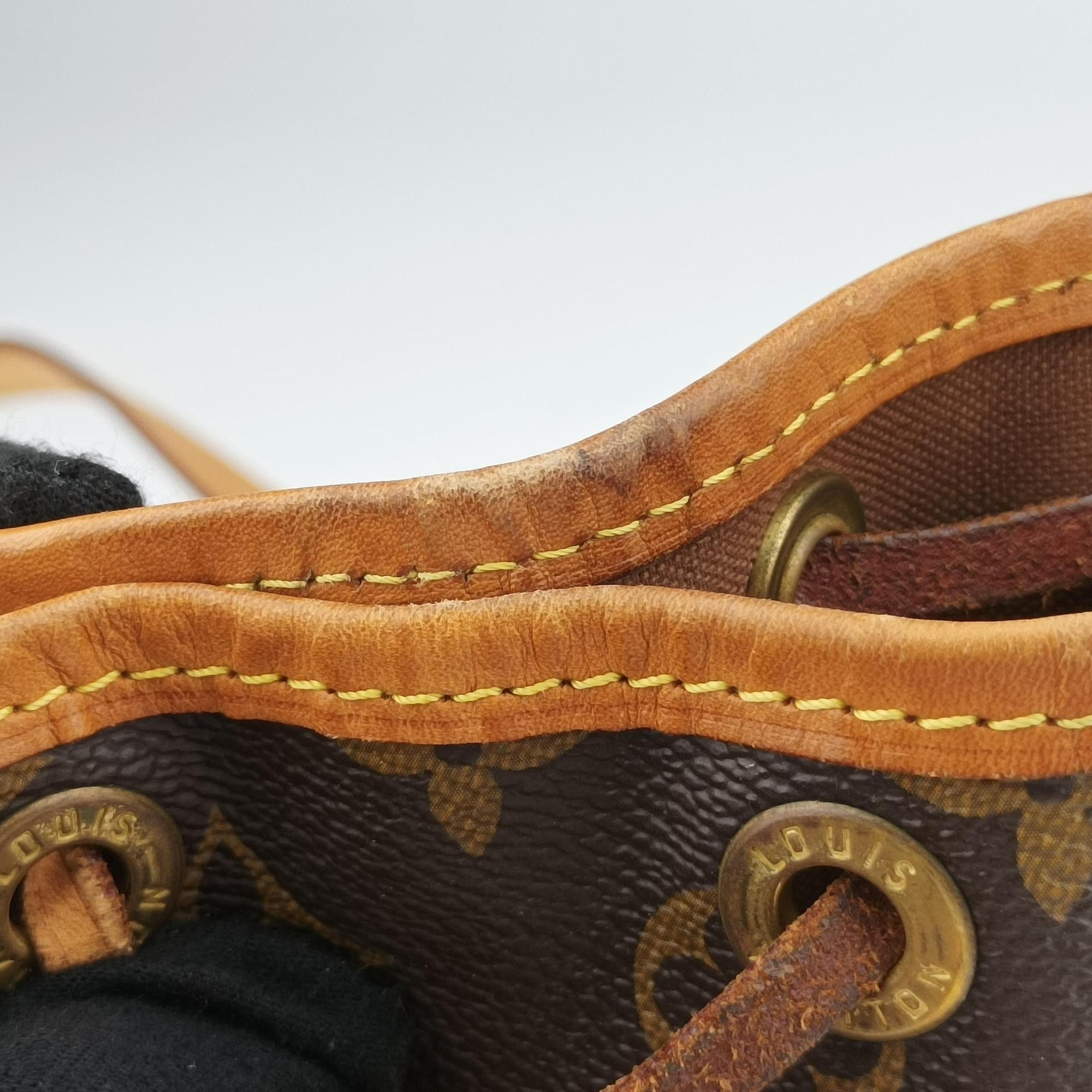 Pre-owned Louis Vuitton Noe BB Brown Monogram Canvas M40817 shoulderbag | stylenewstar