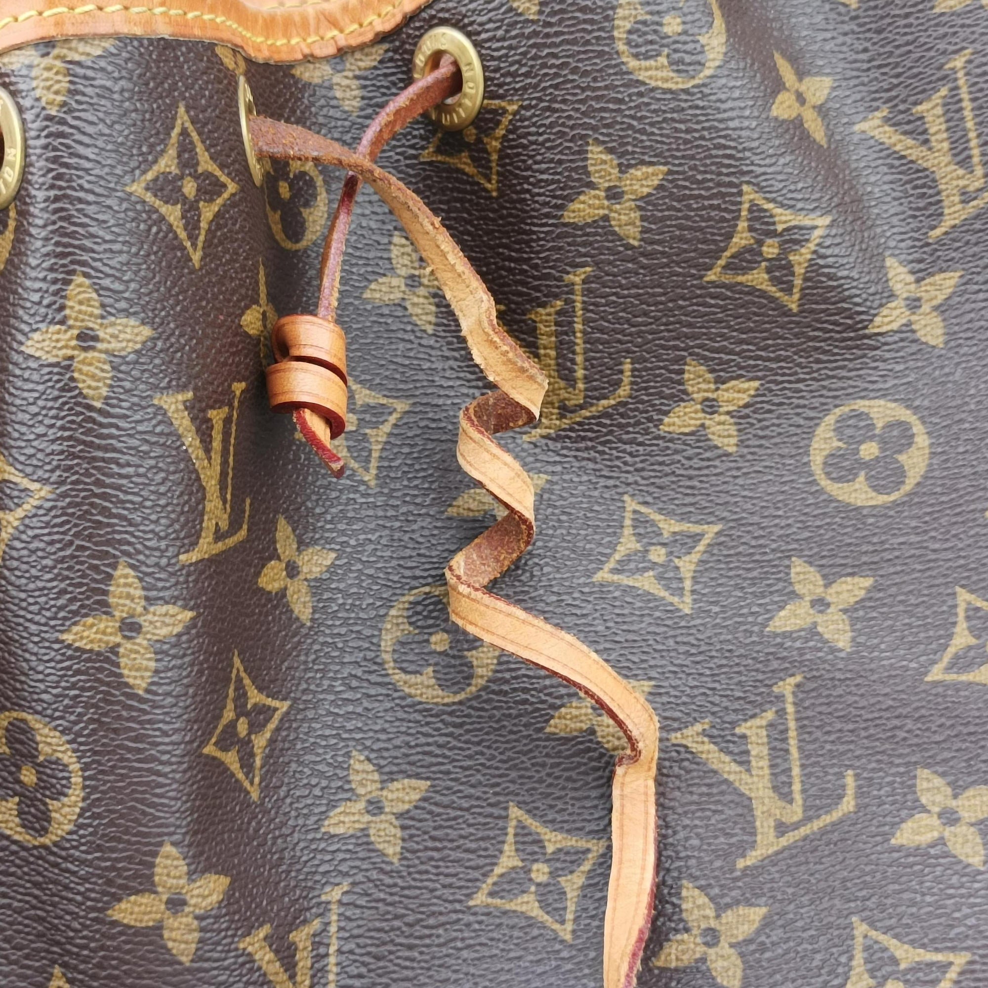 Pre-owned Louis Vuitton Noe BB Brown Monogram Canvas M40817 shoulderbag | stylenewstar