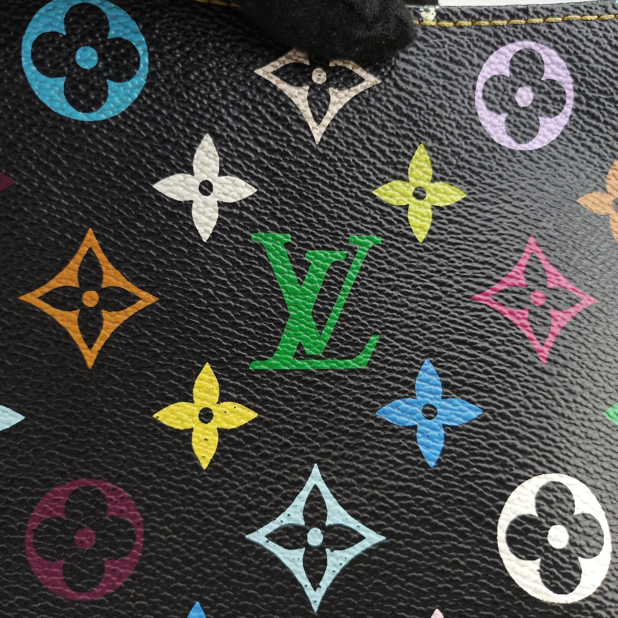 Pre-owned Louis Vuitton Lodge PM Noir Monogram Multicolor M40054 shoulderbag | stylenewstar