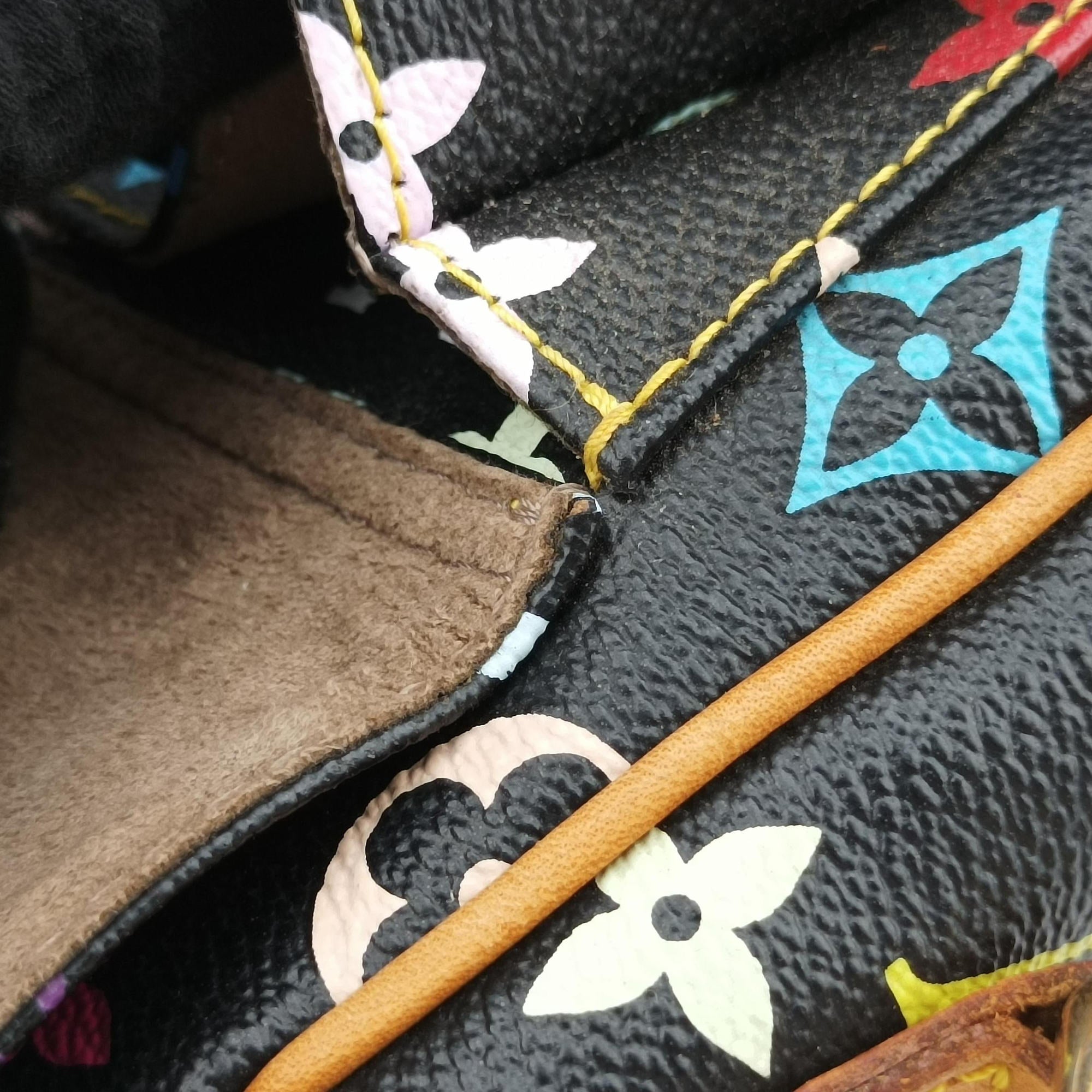 Pre-owned Louis Vuitton Lodge PM Noir Monogram Multicolor M40054 shoulderbag | stylenewstar