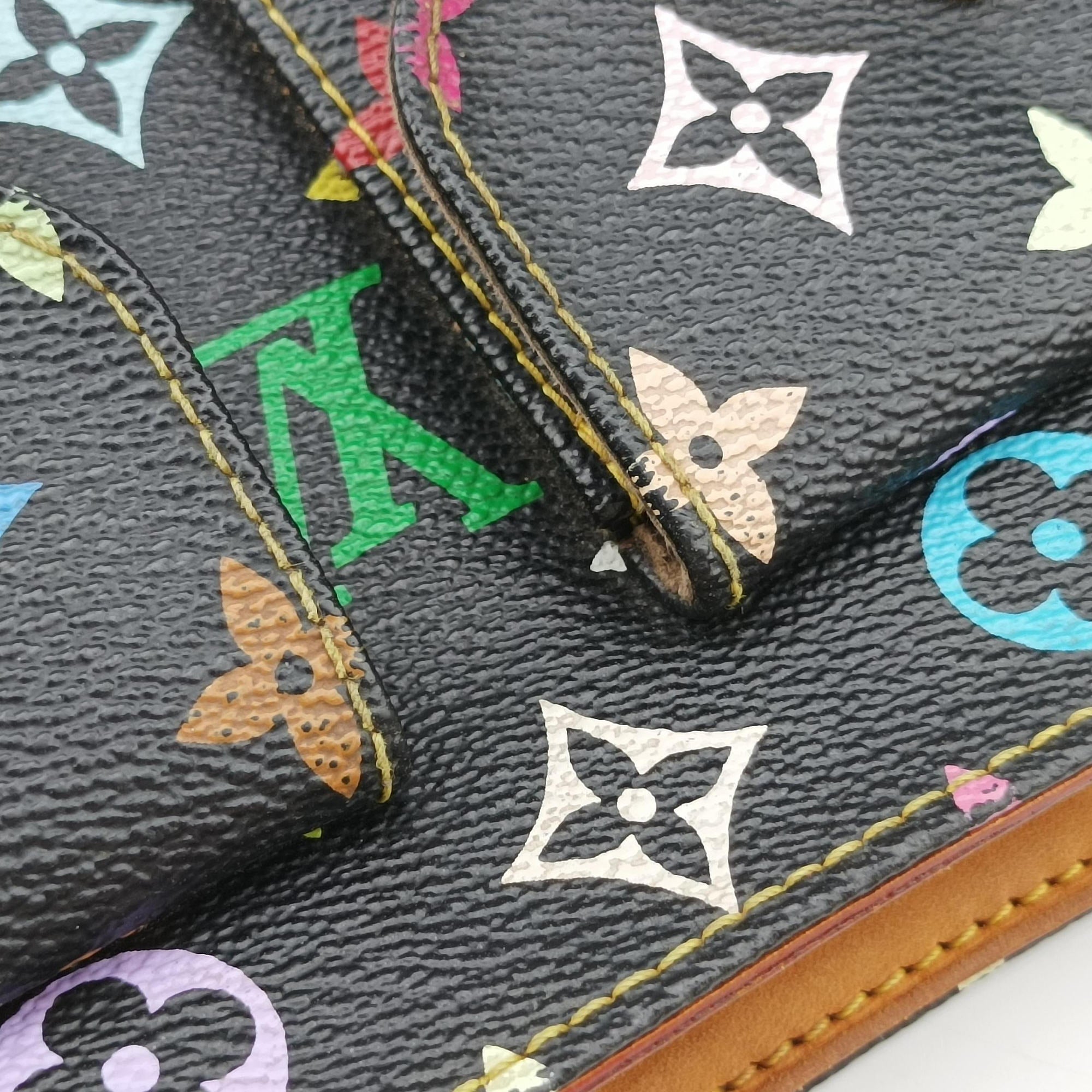 Pre-owned Louis Vuitton Lodge PM Noir Monogram Multicolor M40054 shoulderbag | stylenewstar