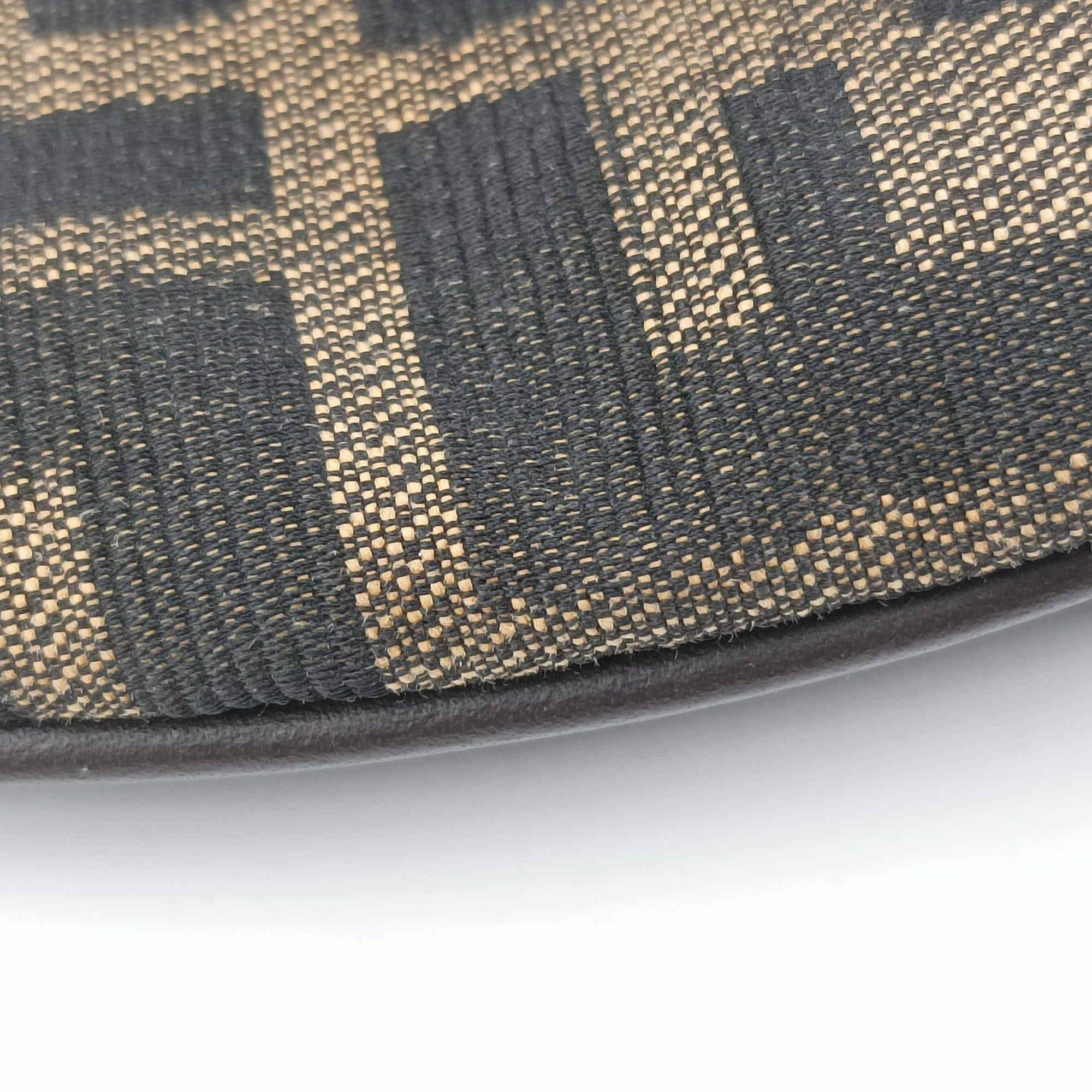 Vintage Fendi croissants Brown canvas× leather 26724 shoulderbag | stylenewstar