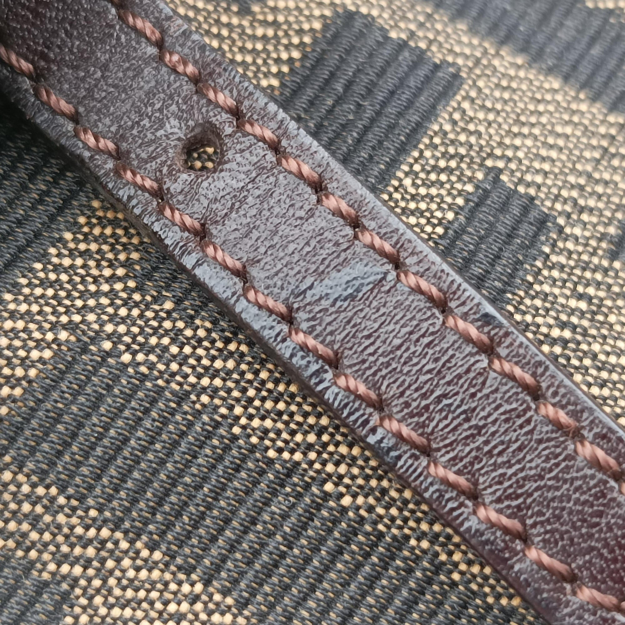 Vintage Fendi croissants Brown canvas× leather 26724 shoulderbag | stylenewstar