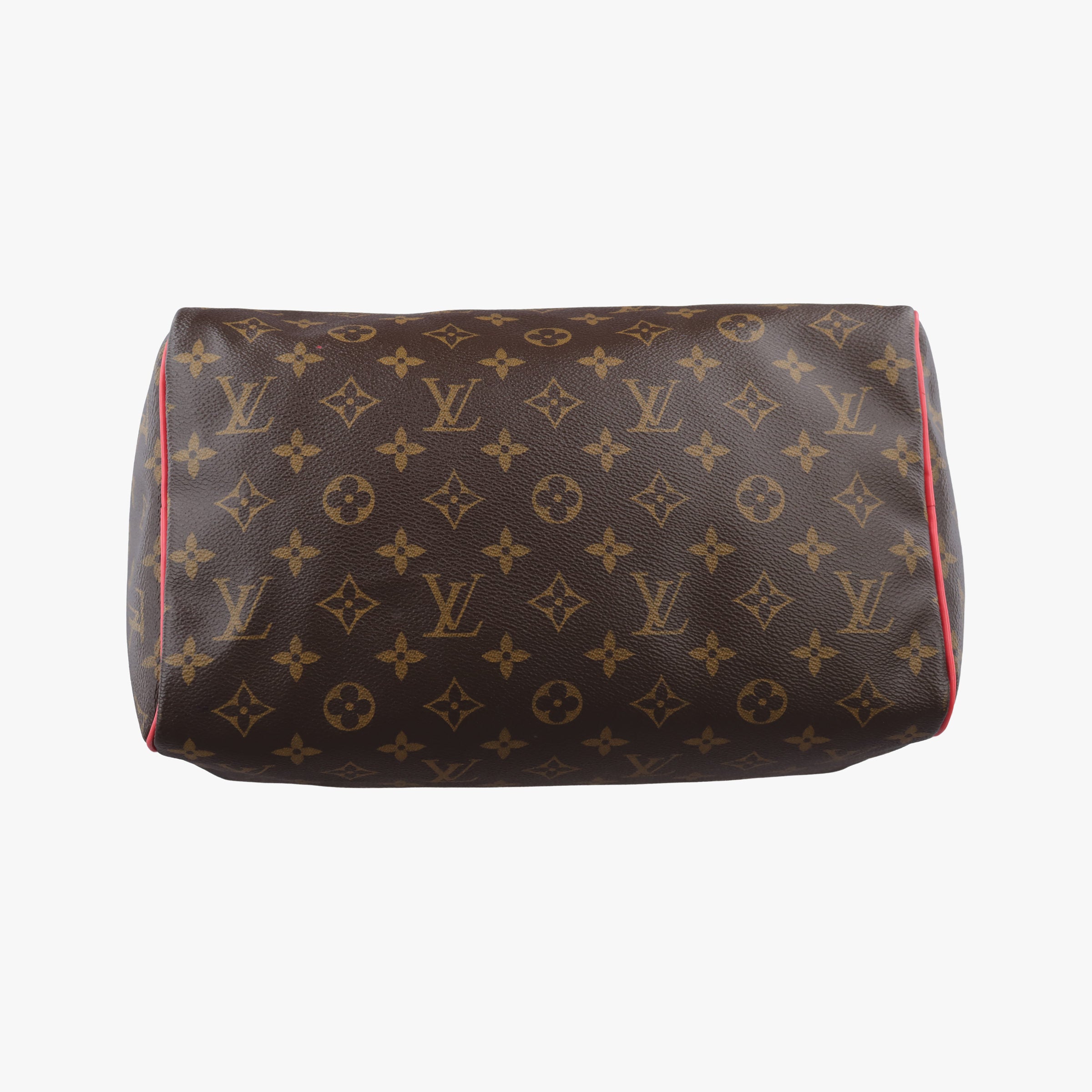 Pre-owned Louis Vuitton SPEEDY30 brown×Flamingo Monogram Totem M41665 handbag | stylenewstar