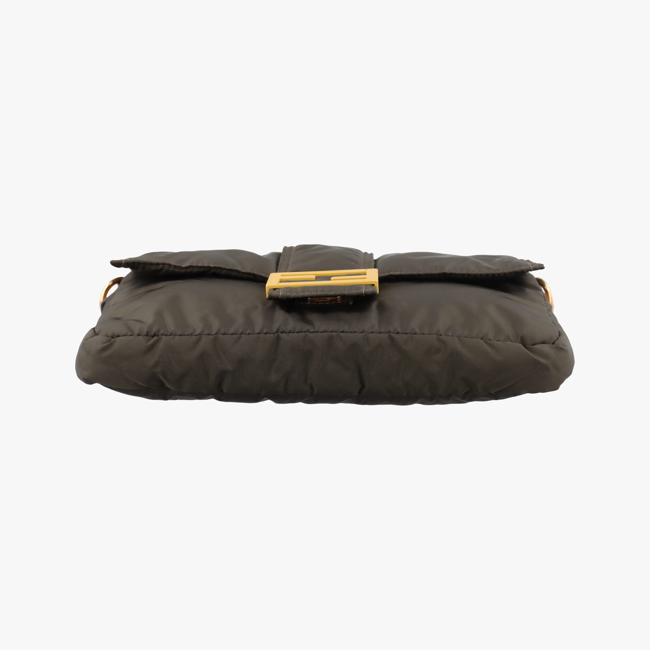 Pre-owned Fendi Baguette Green nylon 7VA472 bum bag/waist bag | stylenewstar