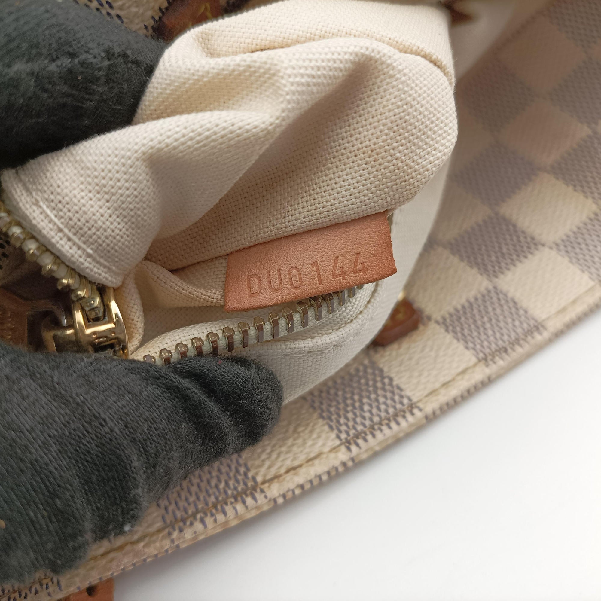 Pre-owned Louis Vuitton Cabas PM Azur Damier Canvas N41376 shoulderbag | stylenewstar