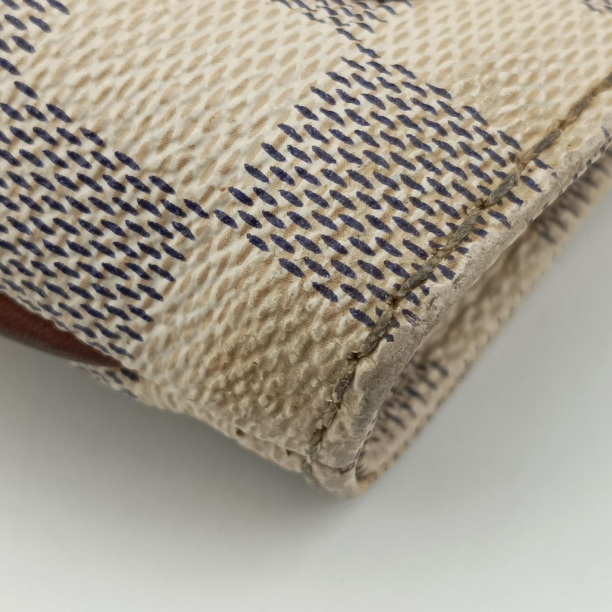 Pre-owned Louis Vuitton Cabas PM Azur Damier Canvas N41376 shoulderbag | stylenewstar