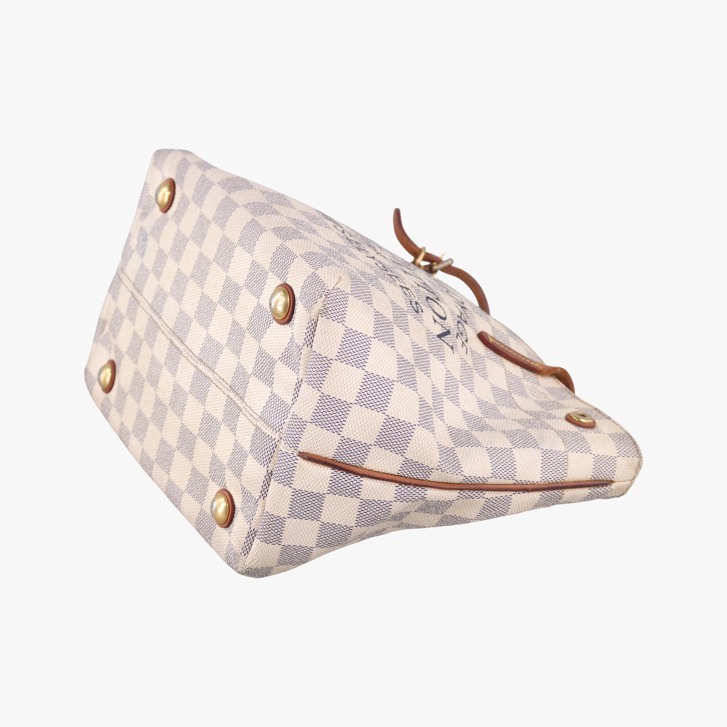 Pre-owned Louis Vuitton Cabas PM Azur Damier Canvas N41376 shoulderbag | stylenewstar