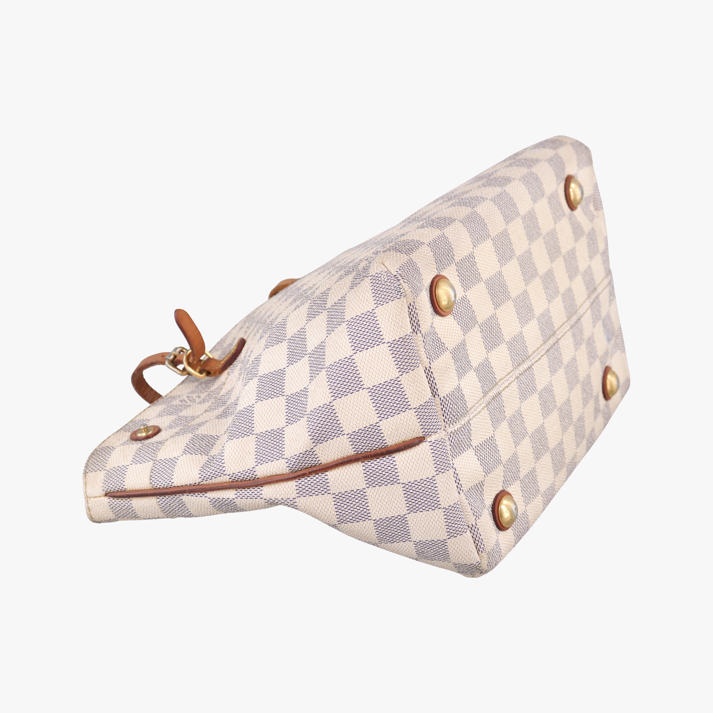 Pre-owned Louis Vuitton Cabas PM Azur Damier Canvas N41376 shoulderbag | stylenewstar