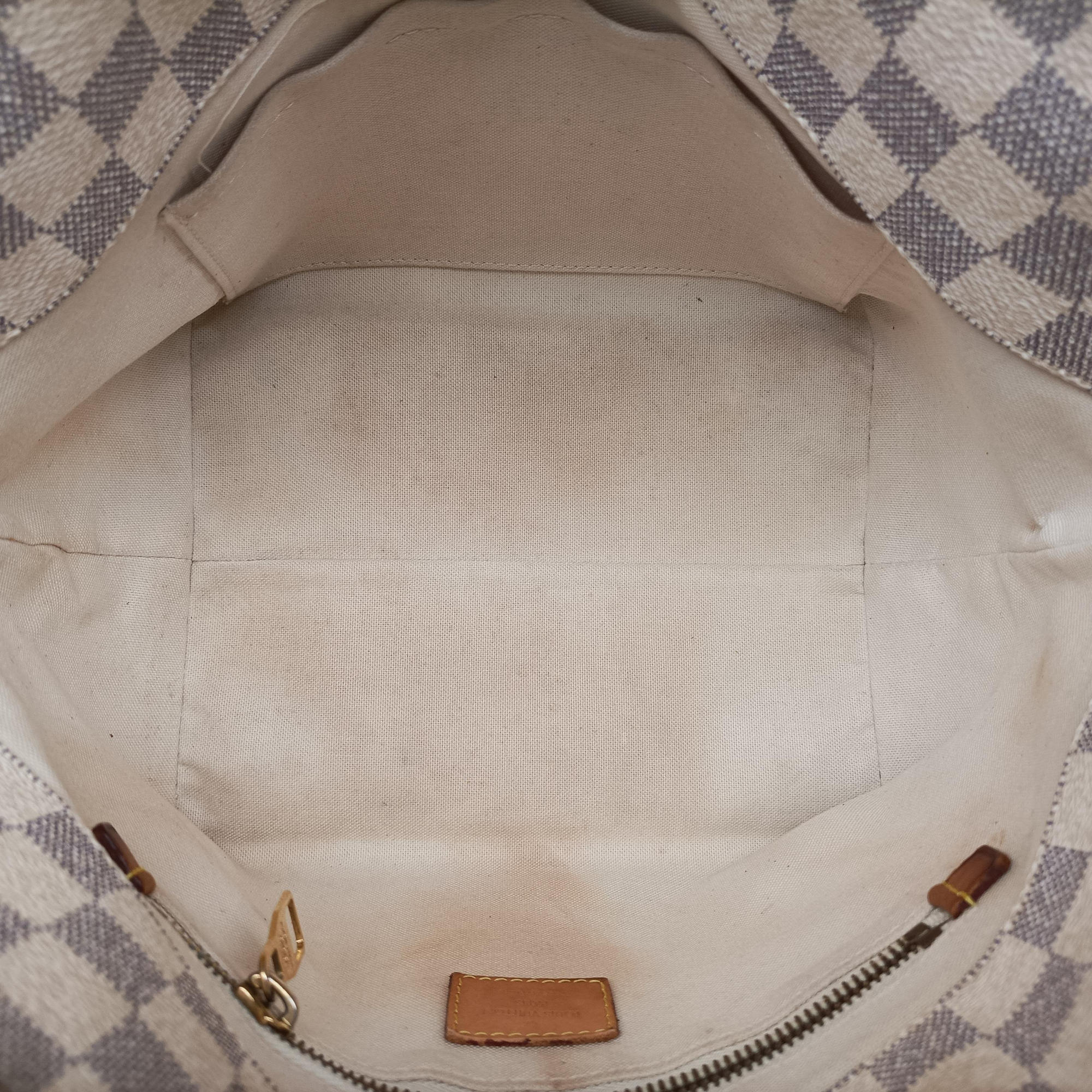 Pre-owned Louis Vuitton Cabas PM Azur Damier Canvas N41376 shoulderbag | stylenewstar
