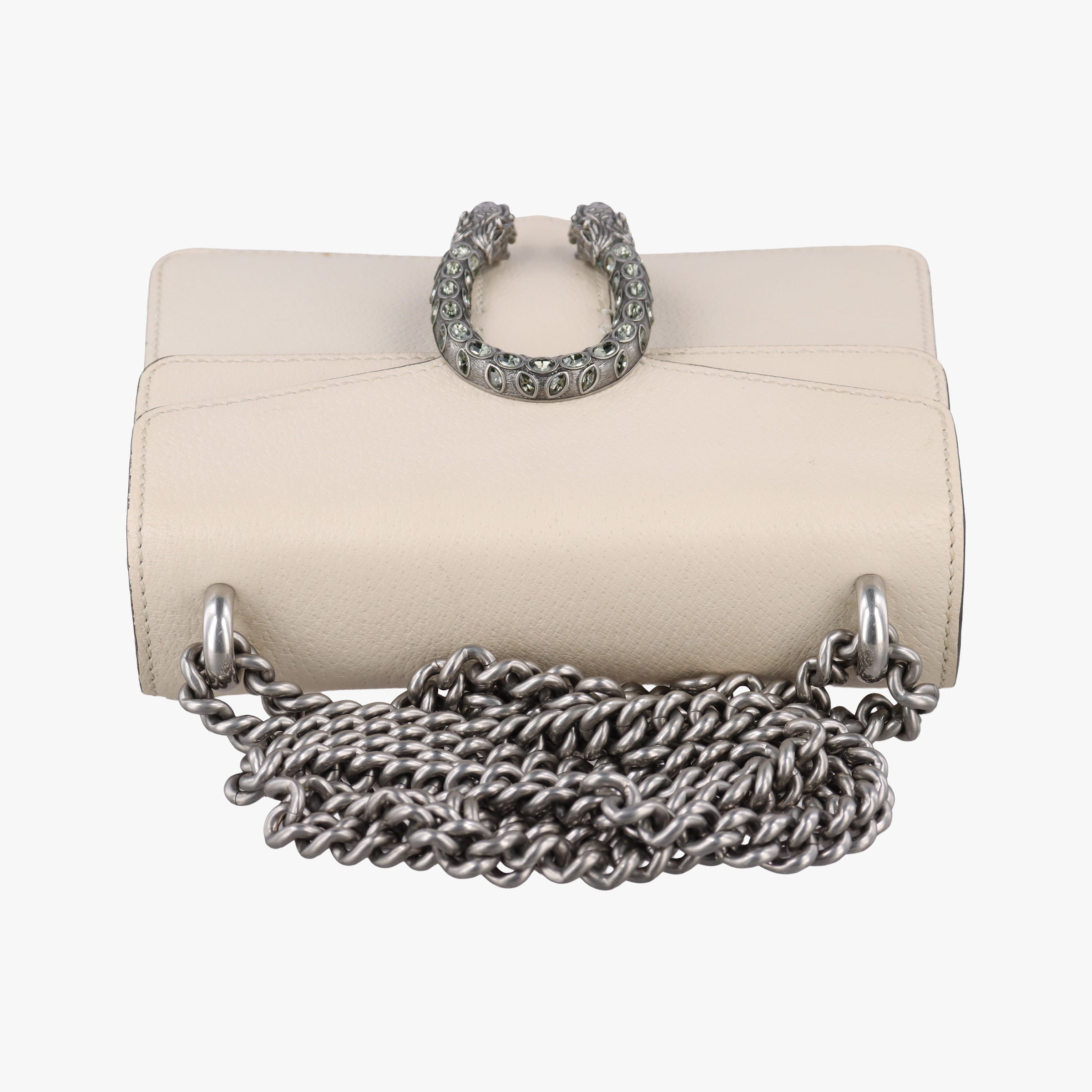 Secondhand Gucci Dionysus White Leather 421970 shoulderbag | stylenewstar