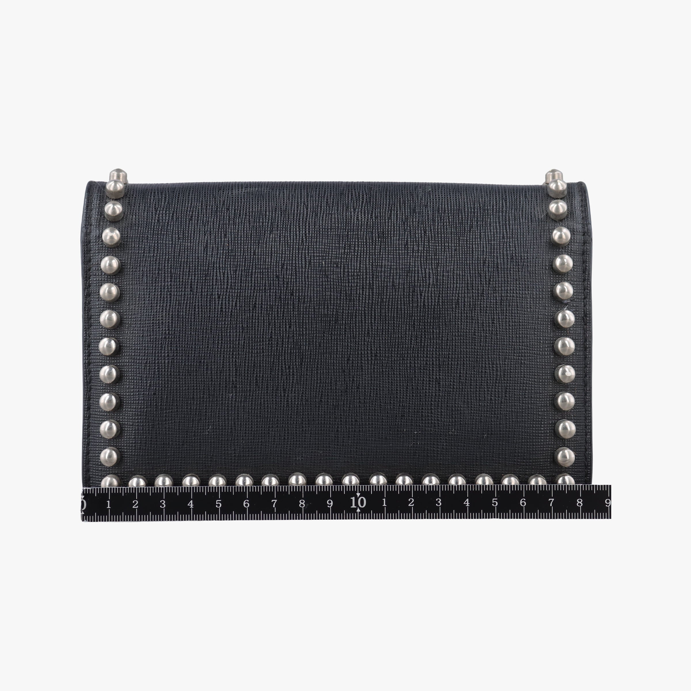 Vintage Fendi Monster Eyes Tube Black Leather 8M0346 shoulderbag | stylenewstar