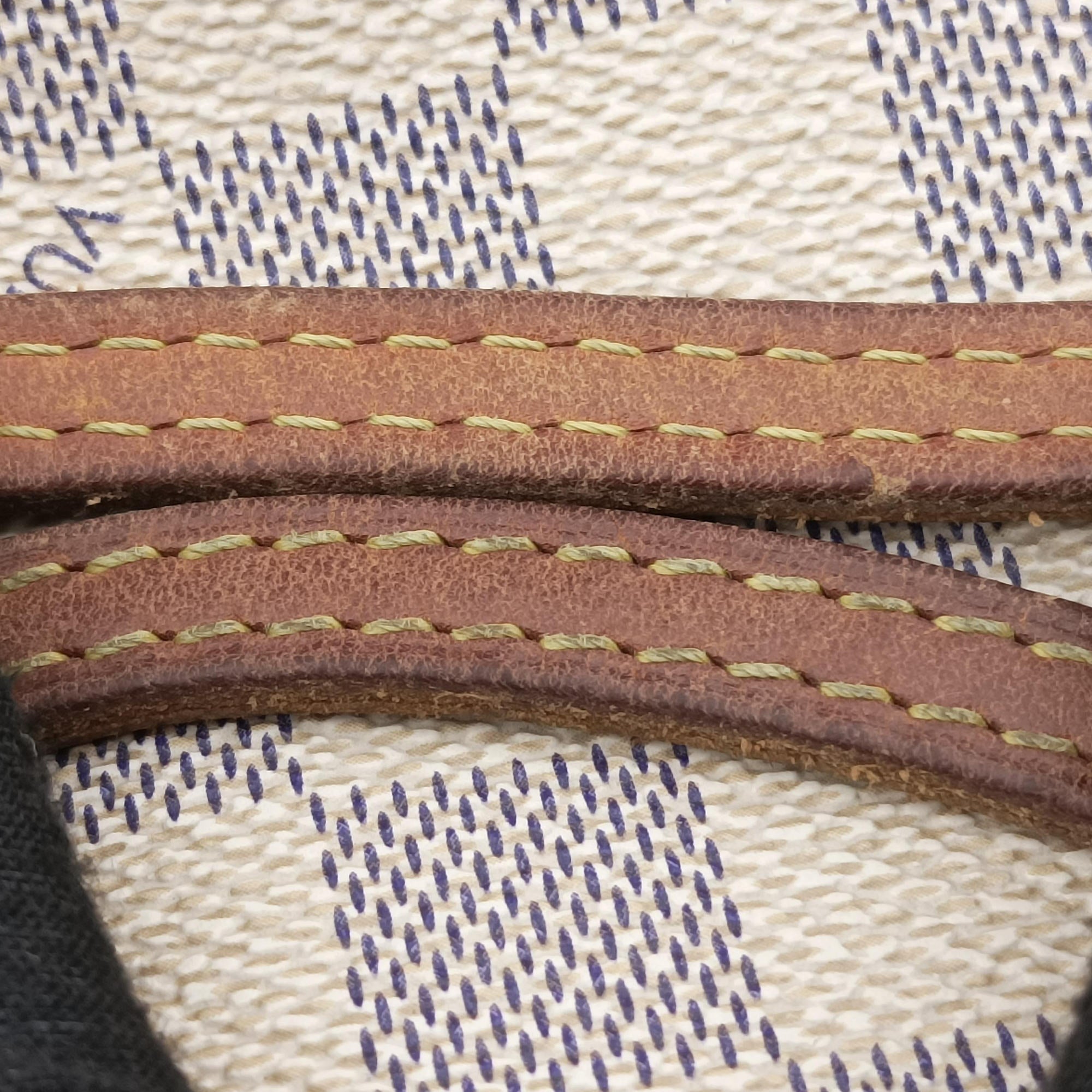 Vintage Louis Vuitton Neverfull MM Azur Damier Canvas N51107 shoulderbag | stylenewstar