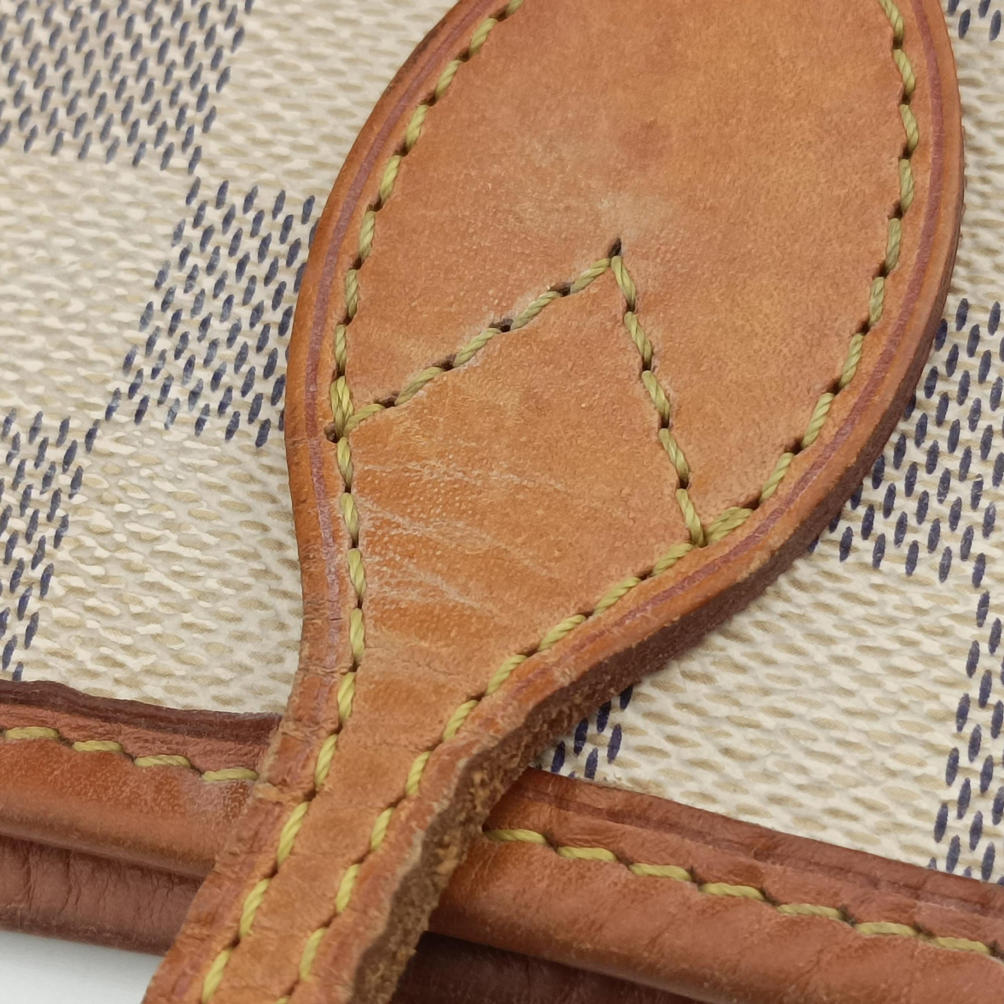 Vintage Louis Vuitton Neverfull MM Azur Damier Canvas N51107 shoulderbag | stylenewstar