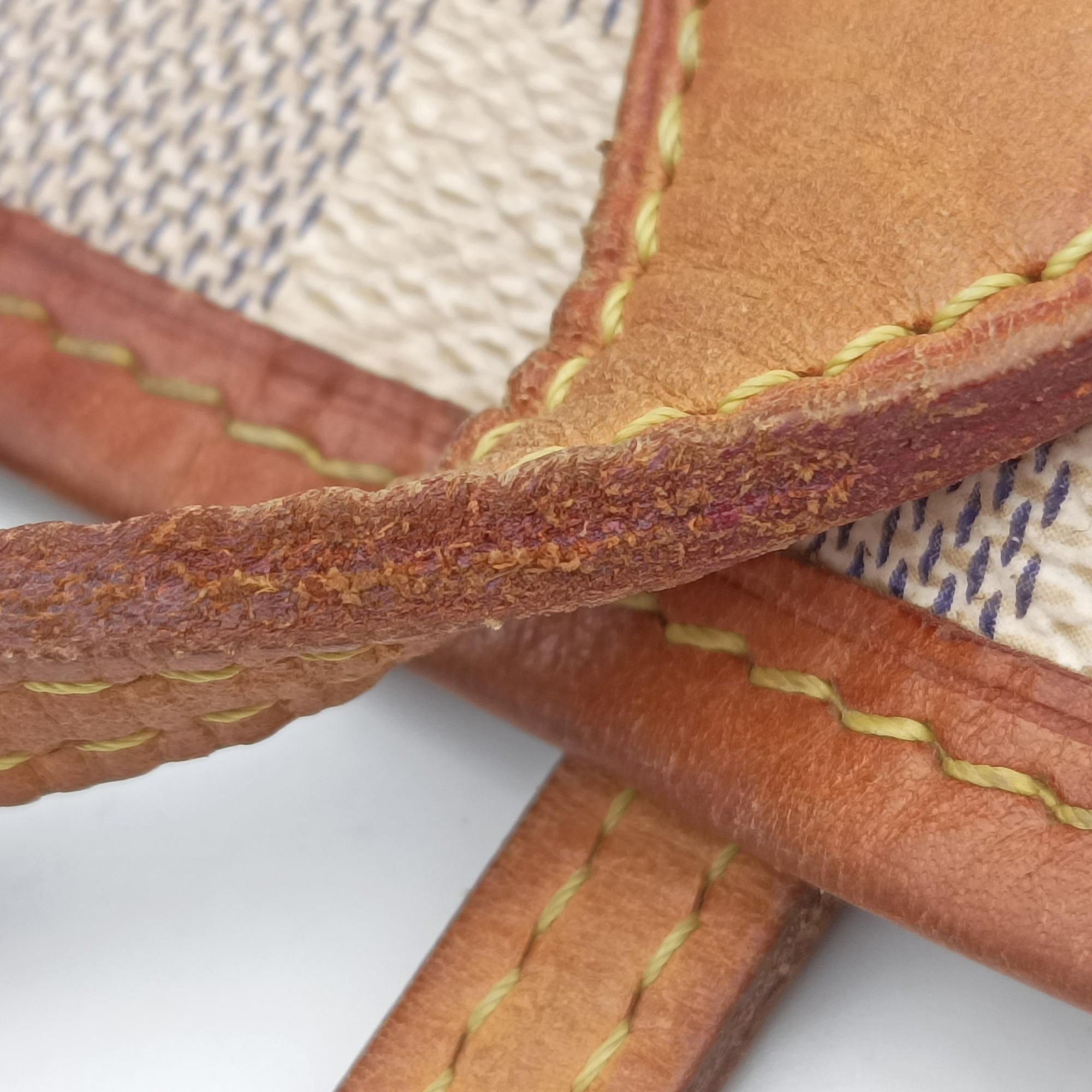 Vintage Louis Vuitton Neverfull MM Azur Damier Canvas N51107 shoulderbag | stylenewstar