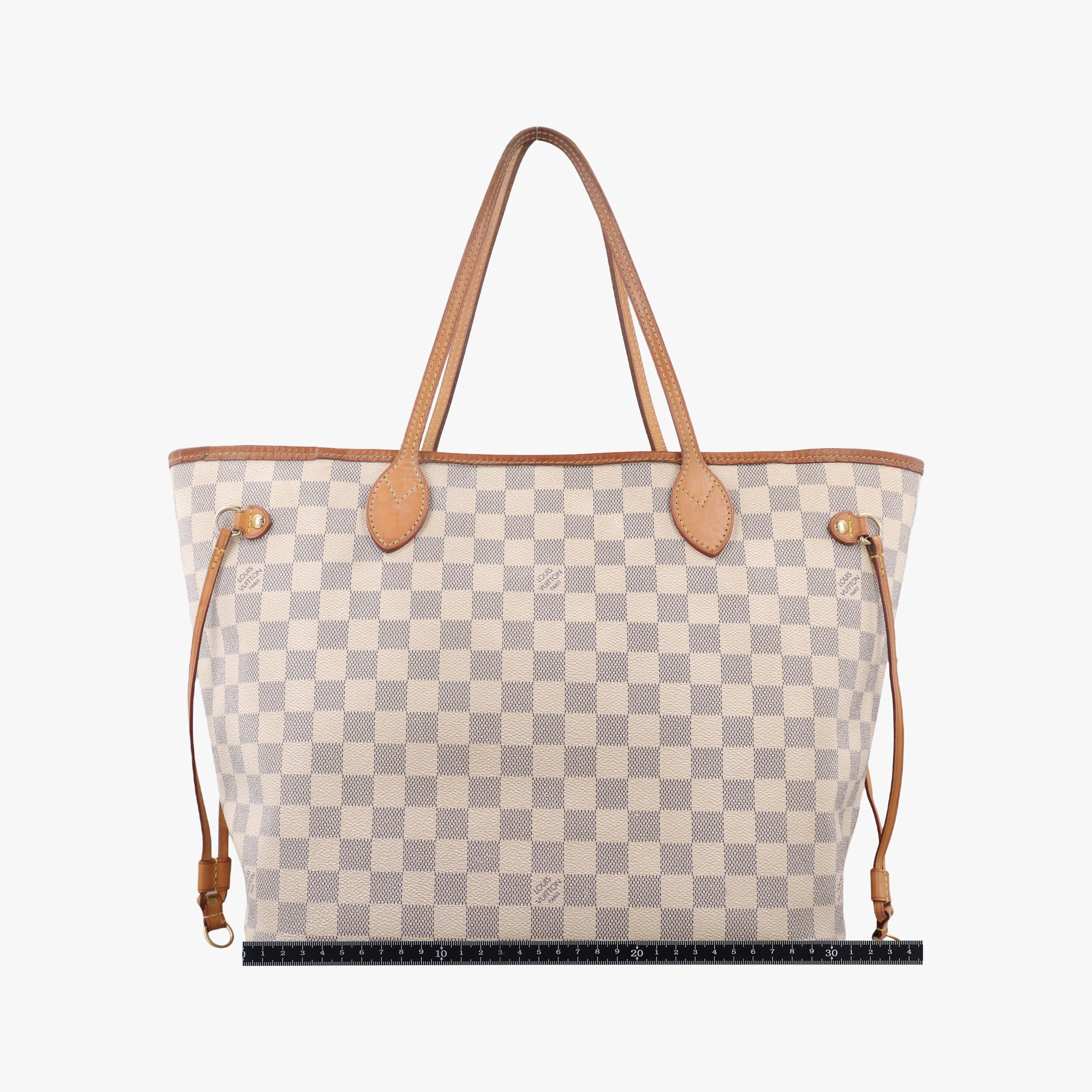 Vintage Louis Vuitton Neverfull MM Azur Damier Canvas N51107 shoulderbag | stylenewstar
