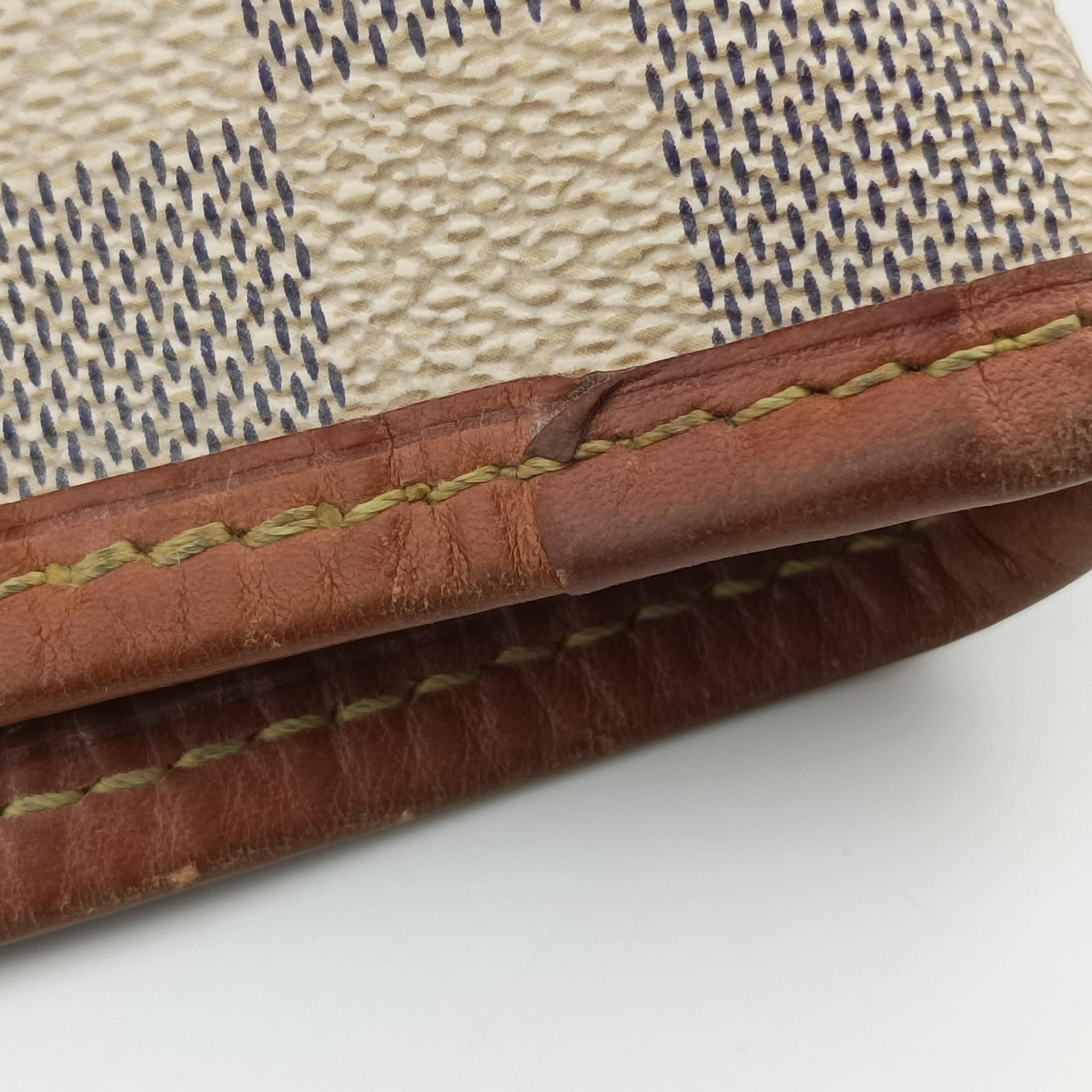 Vintage Louis Vuitton Neverfull MM Azur Damier Canvas N51107 shoulderbag | stylenewstar