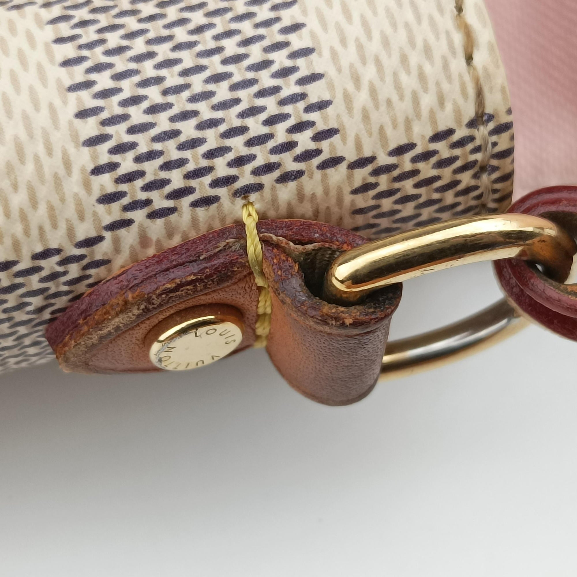 Pre-owned Louis Vuitton CROISETTE Azur Damier Canvas N41581 shoulderbag | stylenewstar