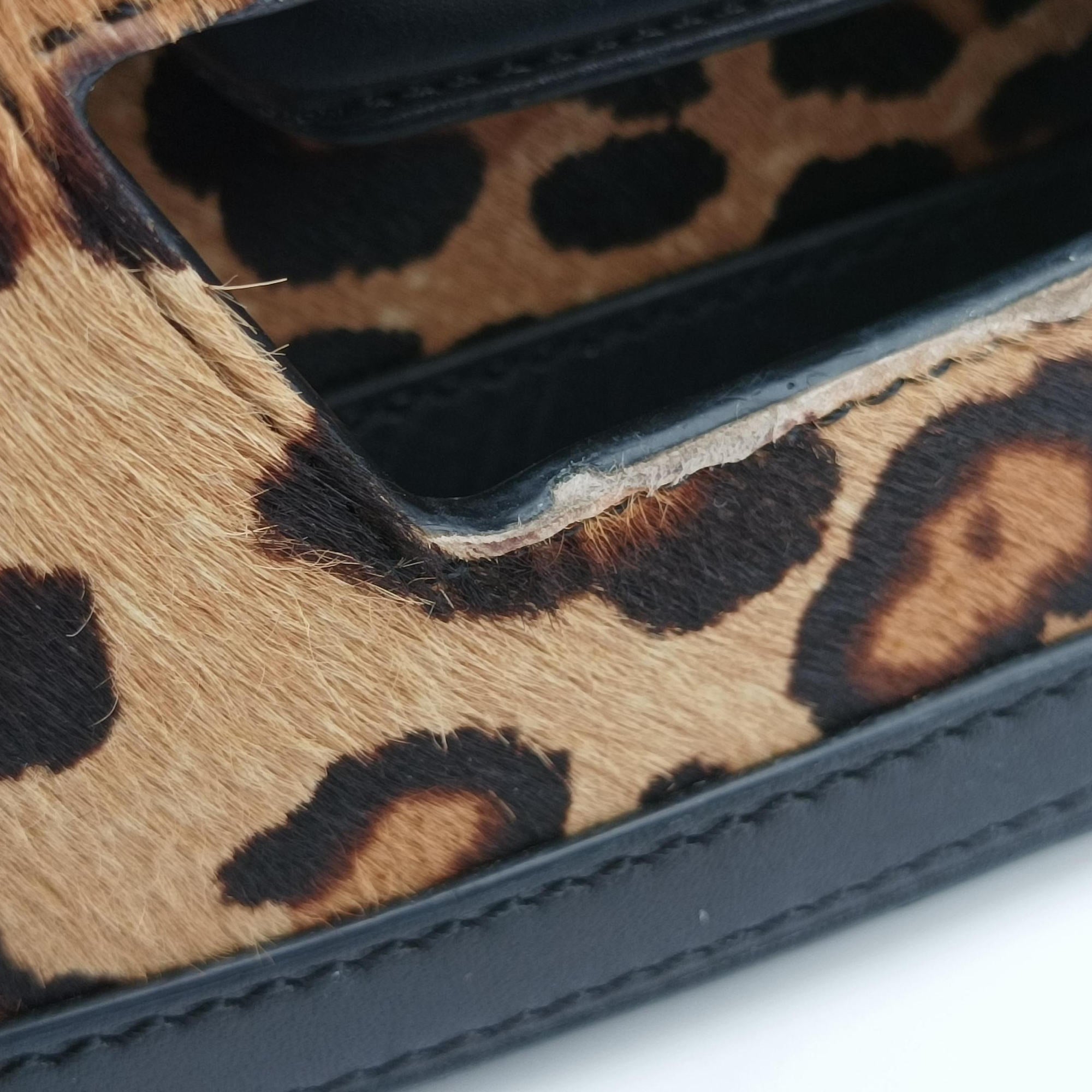 Vintage Loewe Barcelona Brown ponyhair×Calf  shoulderbag | stylenewstar