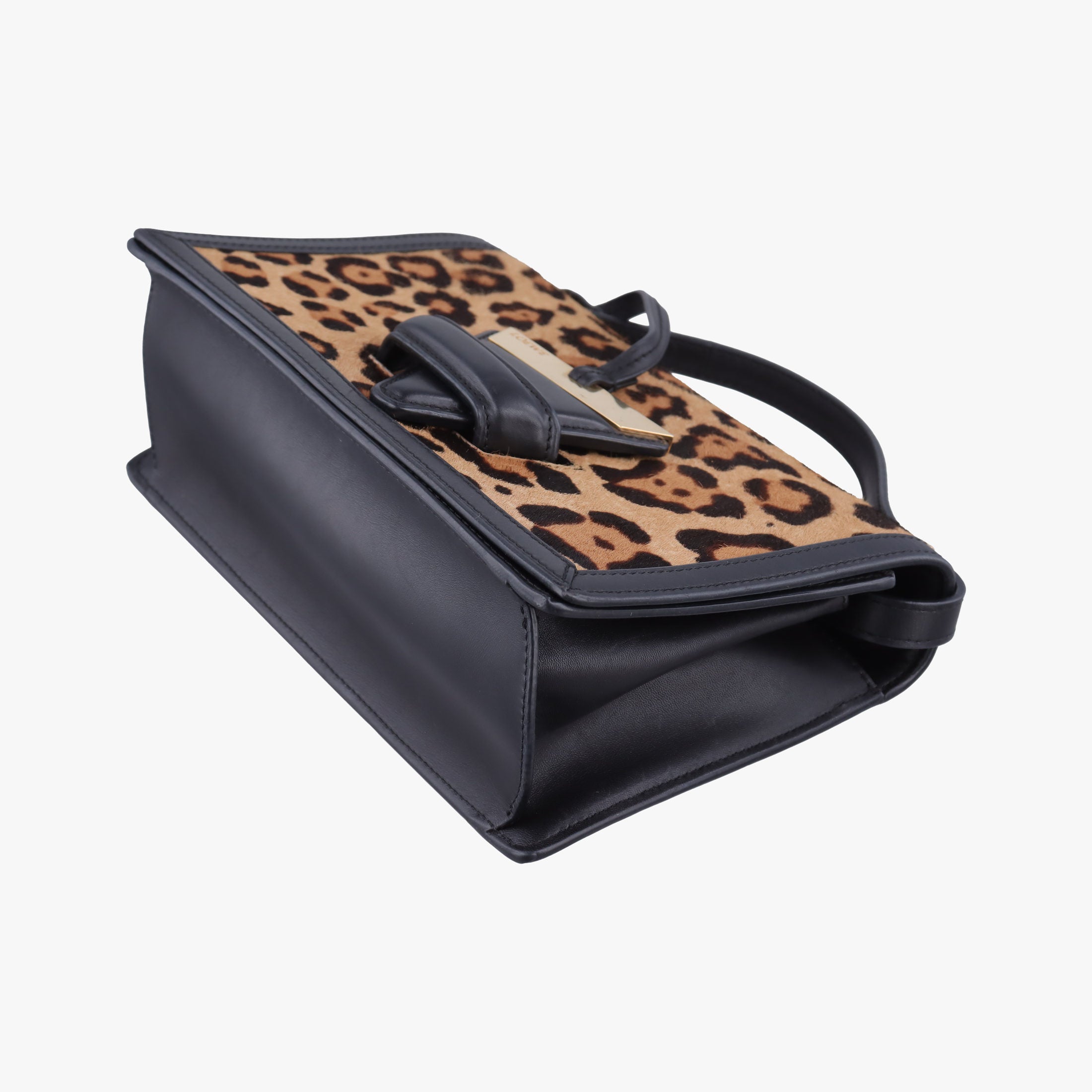 Vintage Loewe Barcelona Brown ponyhair×Calf  shoulderbag | stylenewstar