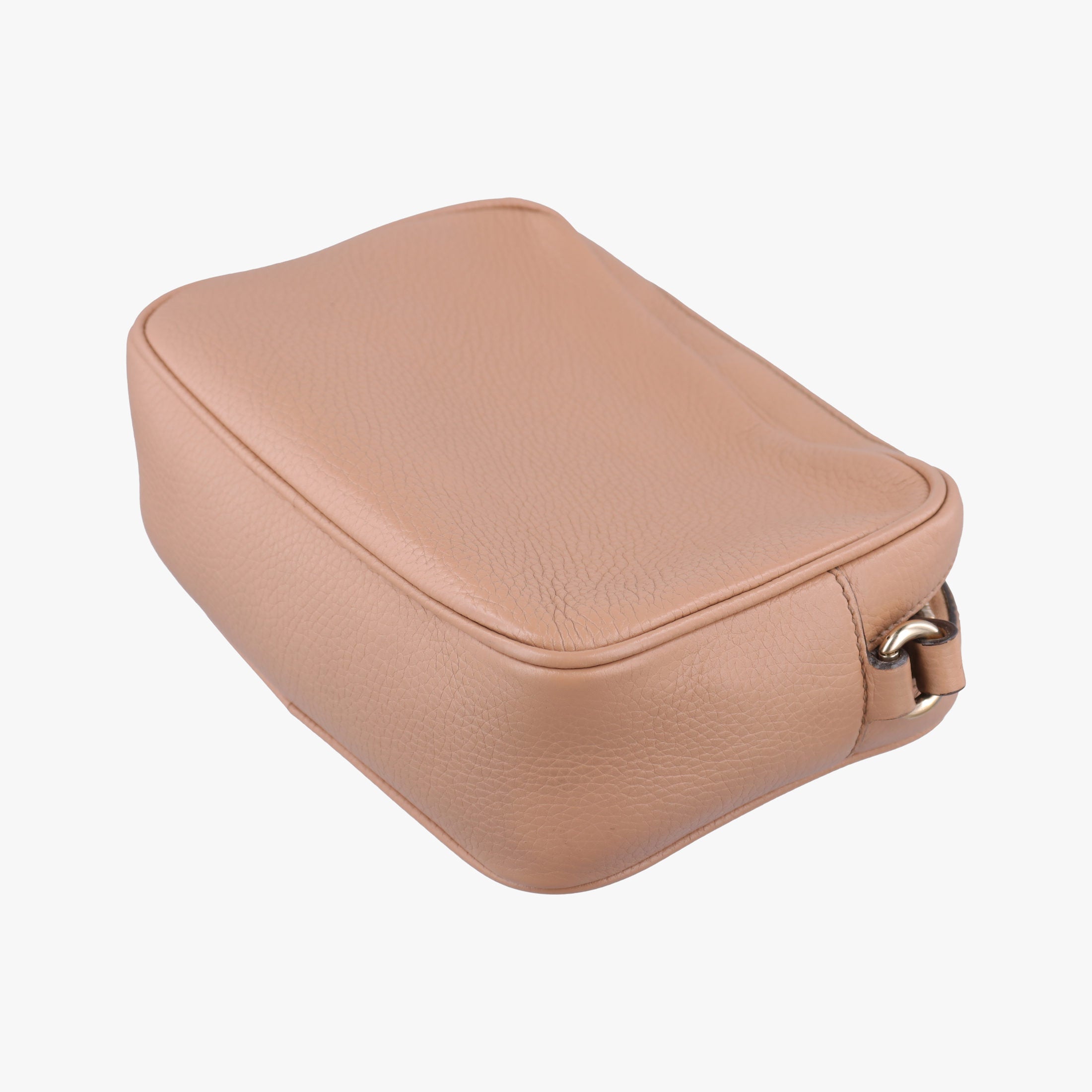 Pre-owned Gucci Soho Beige Leather 308364 shoulderbag | stylenewstar
