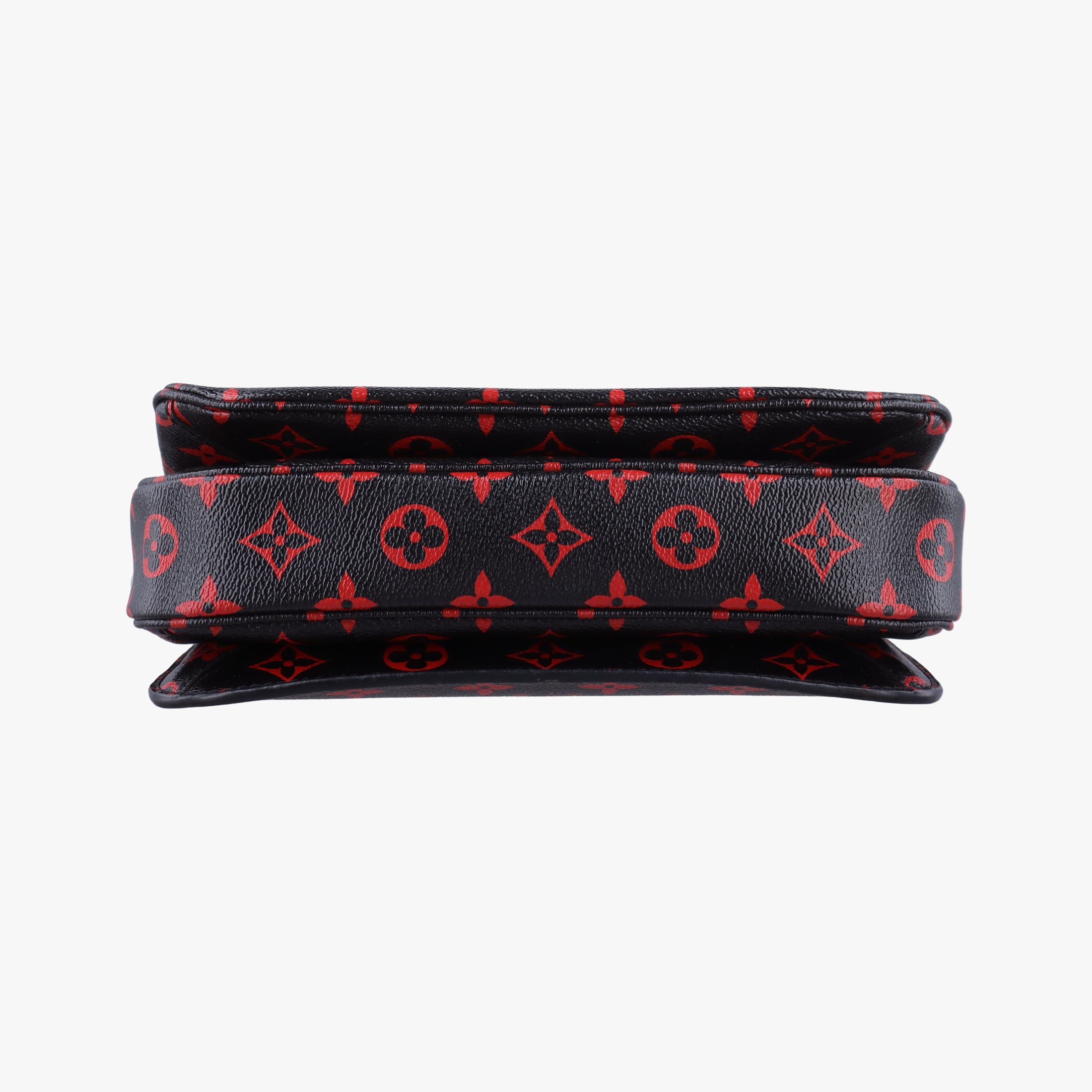 Vintage Louis Vuitton Pochette Metis MM Noir×ROUGE Monogram Infrarouge M41462 shoulderbag | stylenewstar