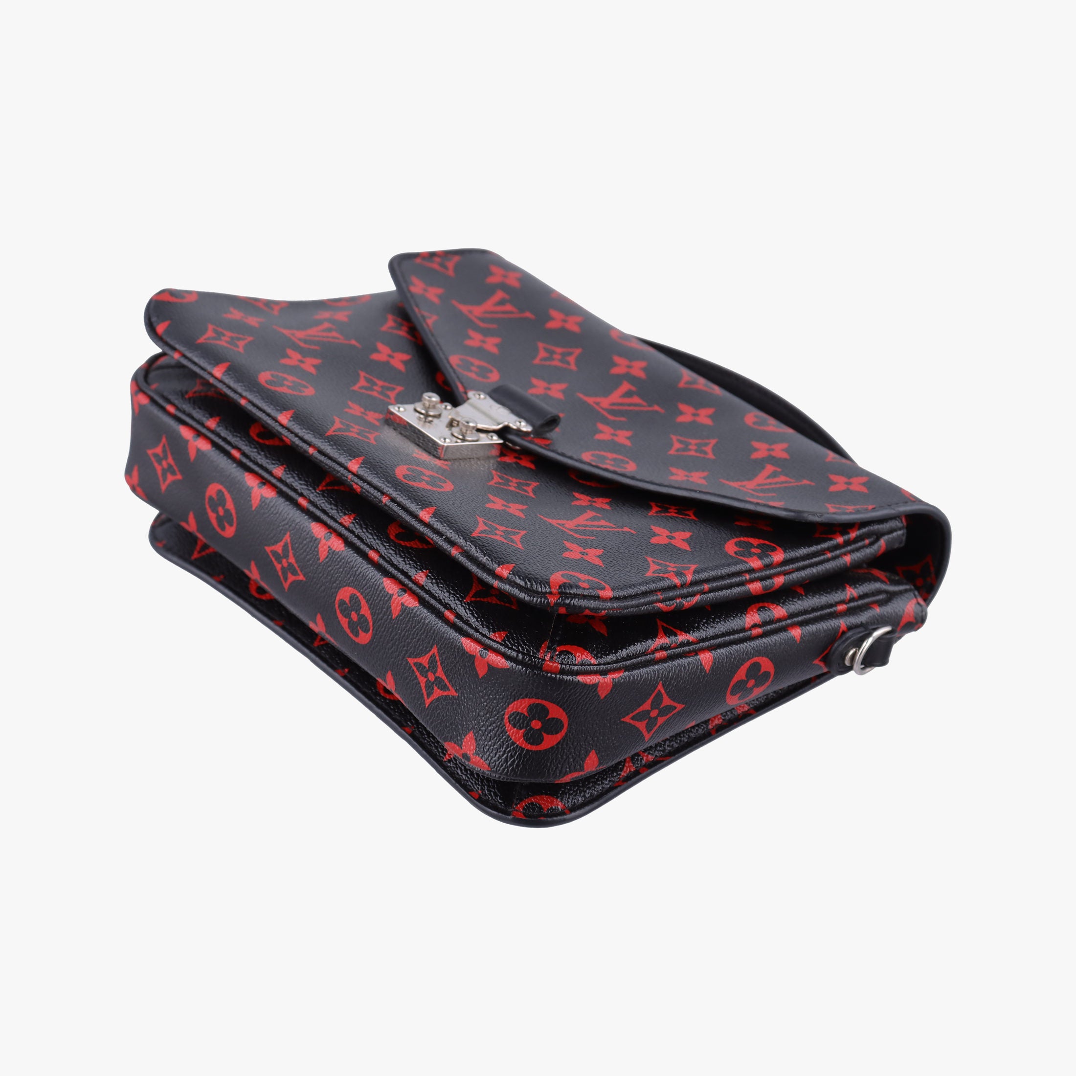 Vintage Louis Vuitton Pochette Metis MM Noir×ROUGE Monogram Infrarouge M41462 shoulderbag | stylenewstar