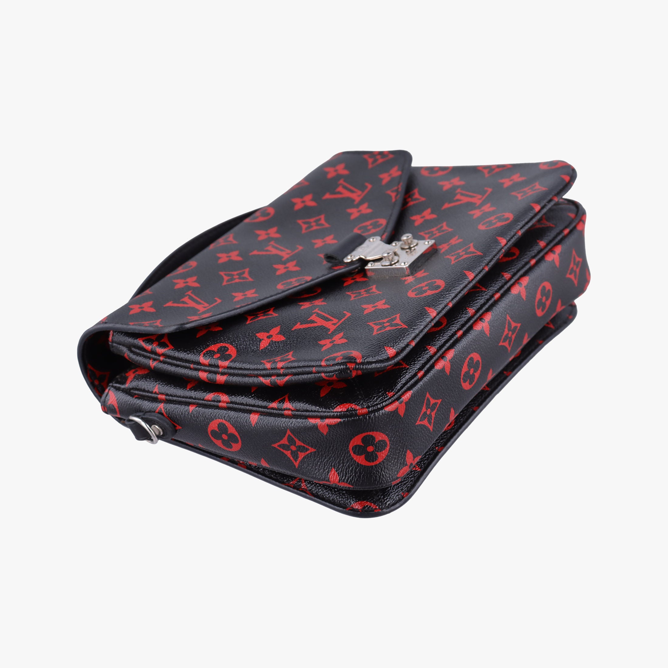 Vintage Louis Vuitton Pochette Metis MM Noir×ROUGE Monogram Infrarouge M41462 shoulderbag | stylenewstar