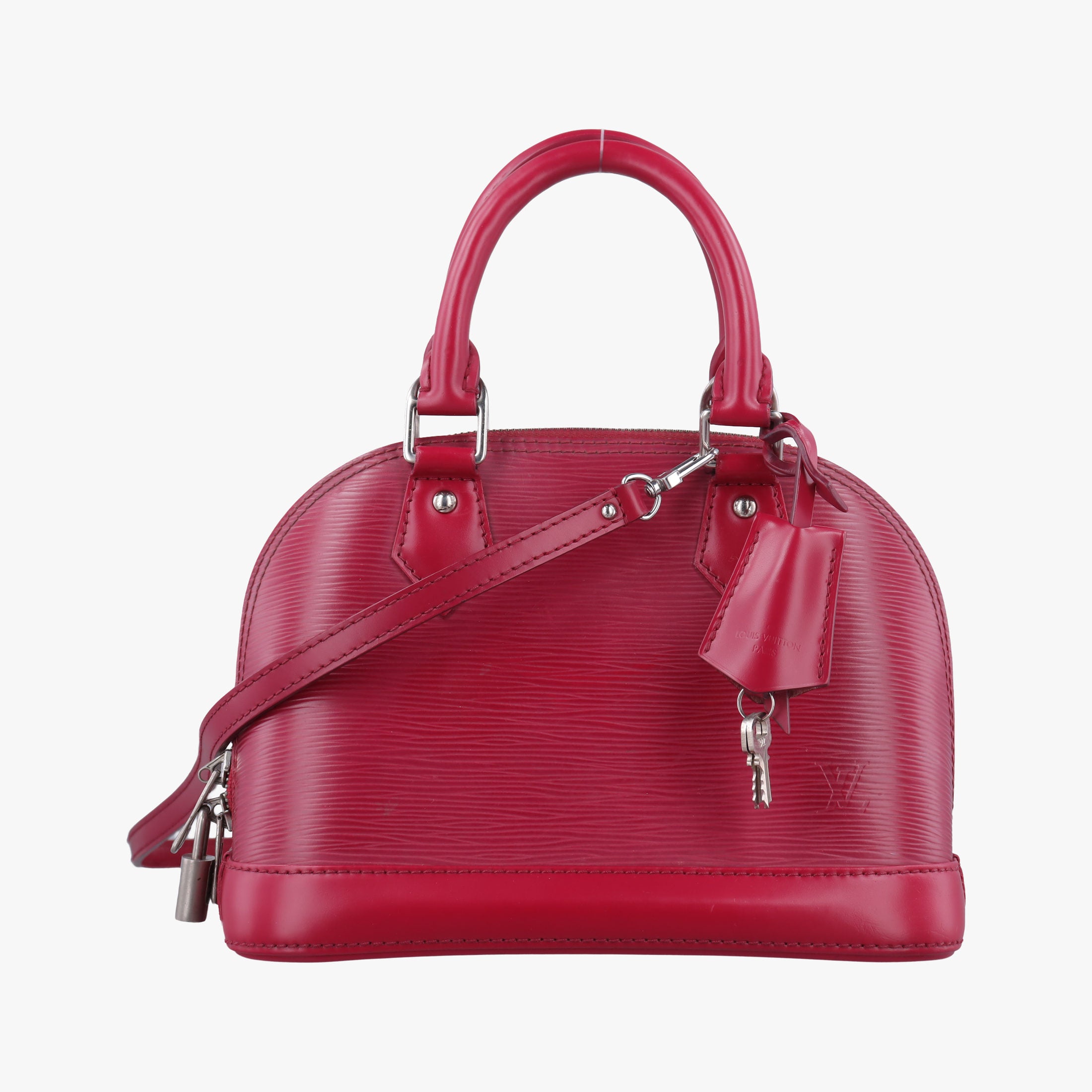 Vintage Louis Vuitton Alma BB FUCHSIA Epi M40851 shoulderbag | stylenewstar
