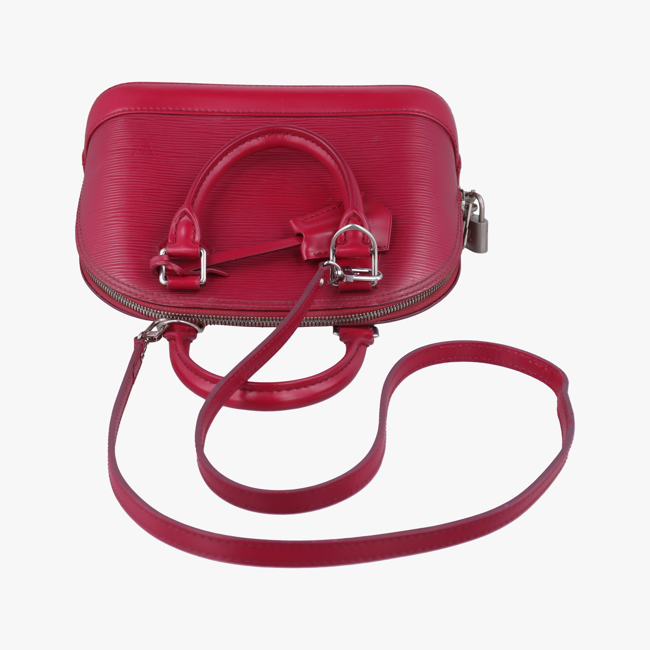 Vintage Louis Vuitton Alma BB FUCHSIA Epi M40851 shoulderbag | stylenewstar