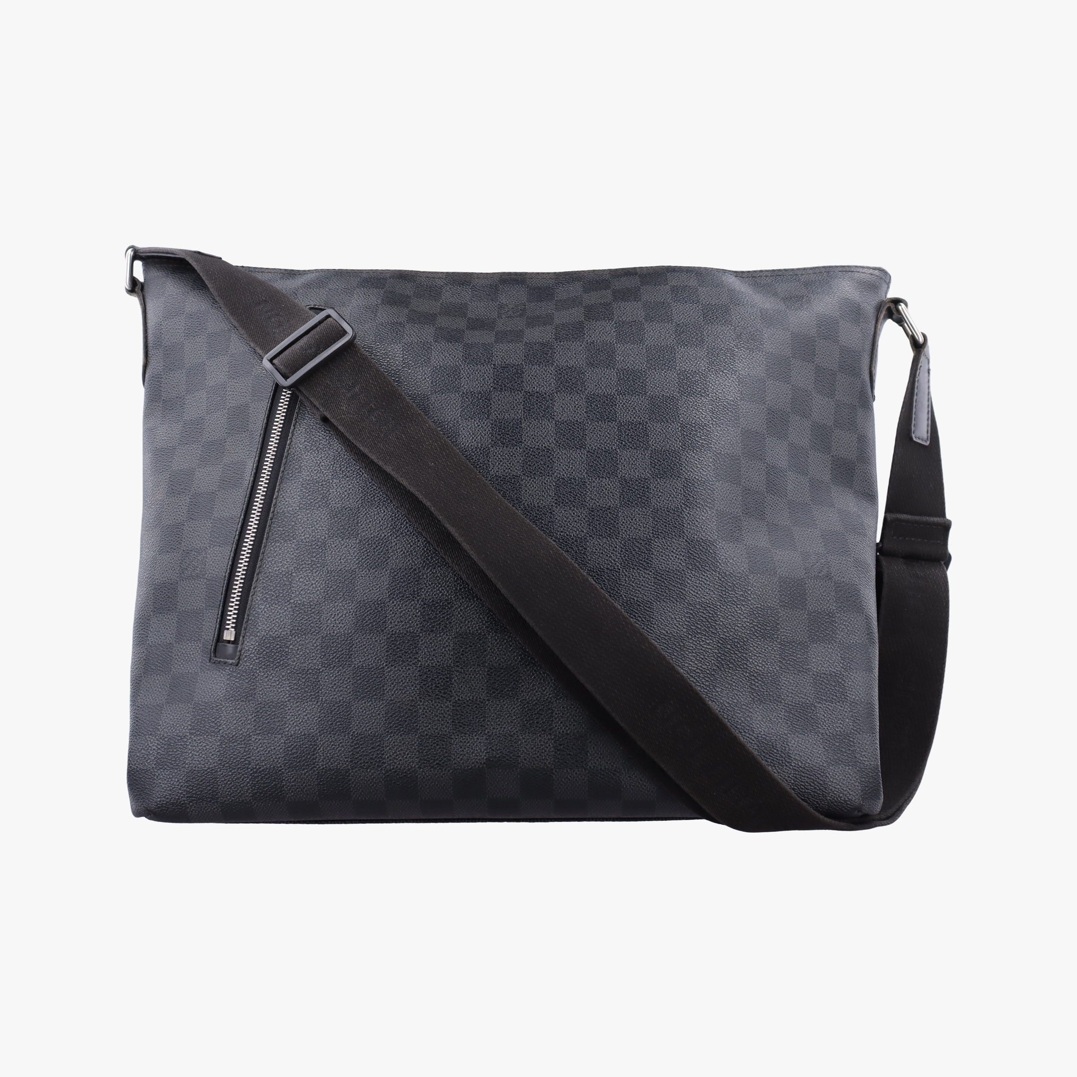 Secondhand Louis Vuitton MICK MM Noir Damier Graphite N41106 shoulderbag | stylenewstar