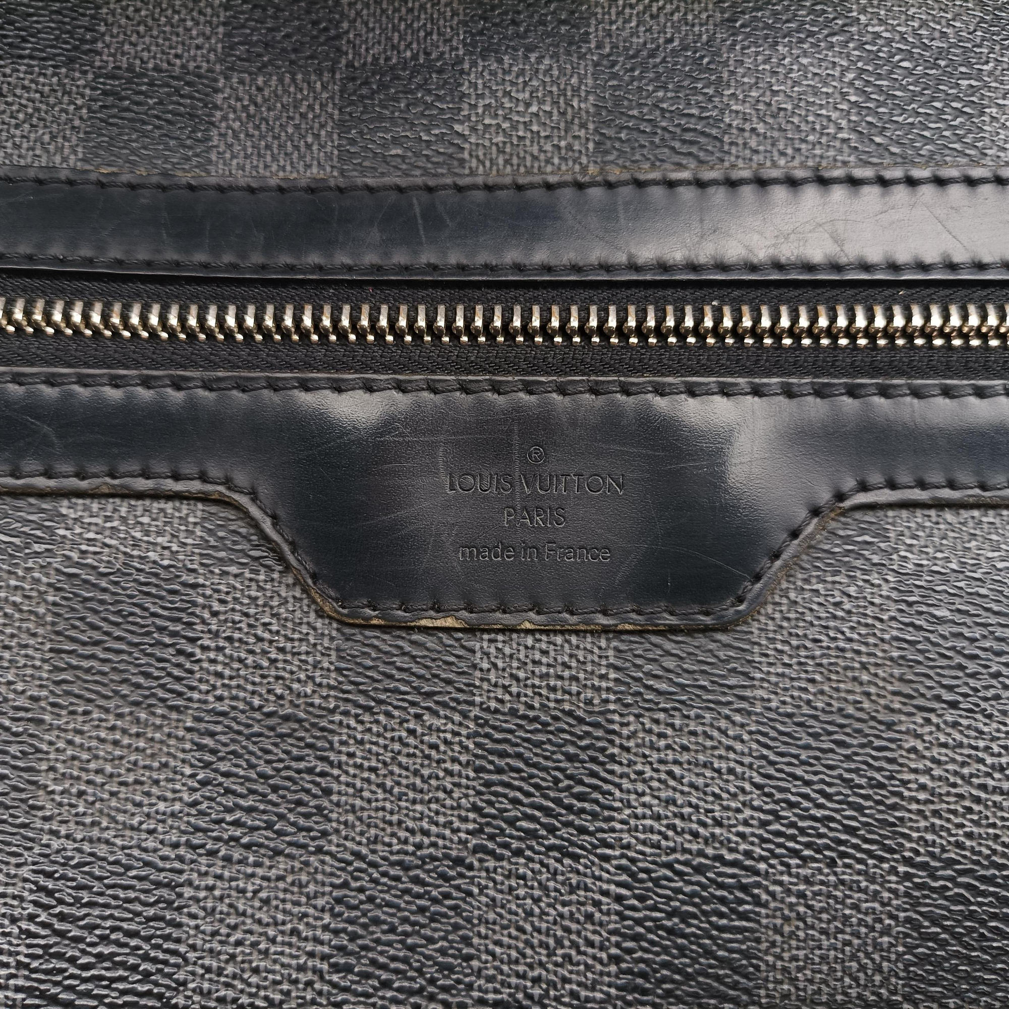 Secondhand Louis Vuitton MICK MM Noir Damier Graphite N41106 shoulderbag | stylenewstar