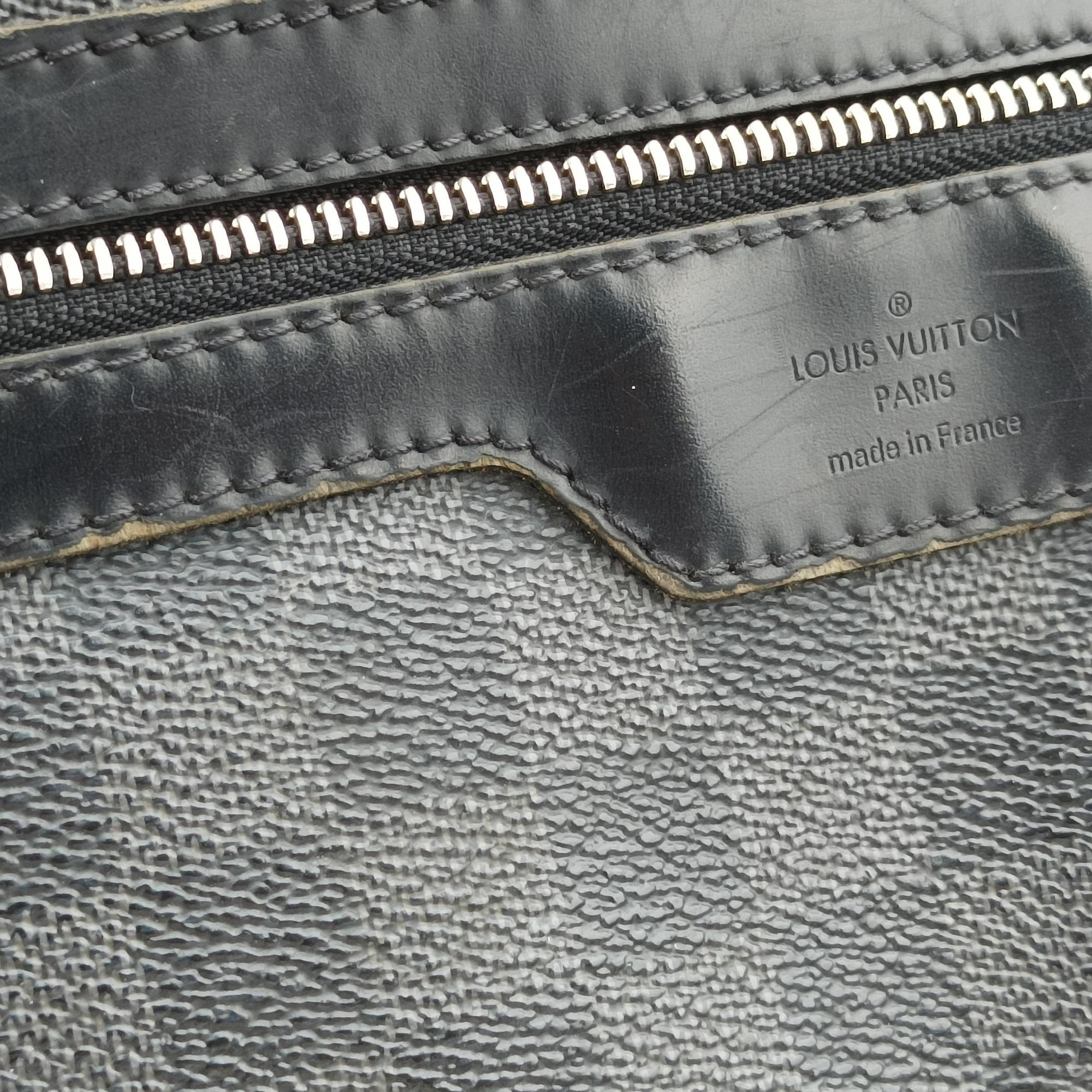 Secondhand Louis Vuitton MICK MM Noir Damier Graphite N41106 shoulderbag | stylenewstar