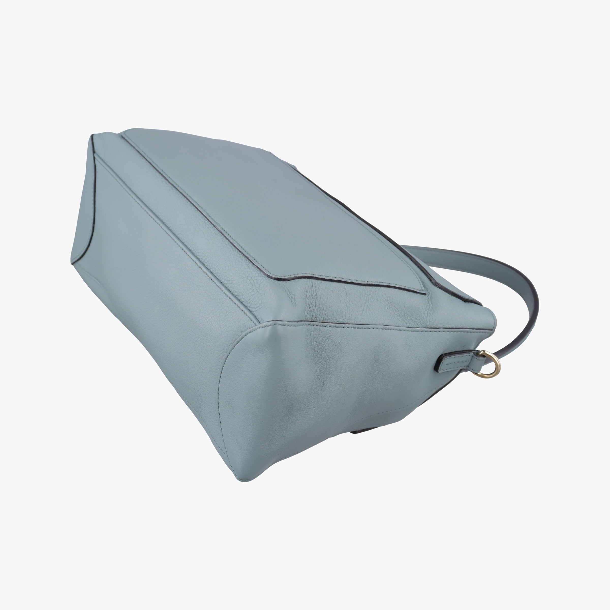 Pre-owned Chloe FAYE DAY Blue Leather  shoulderbag | stylenewstar