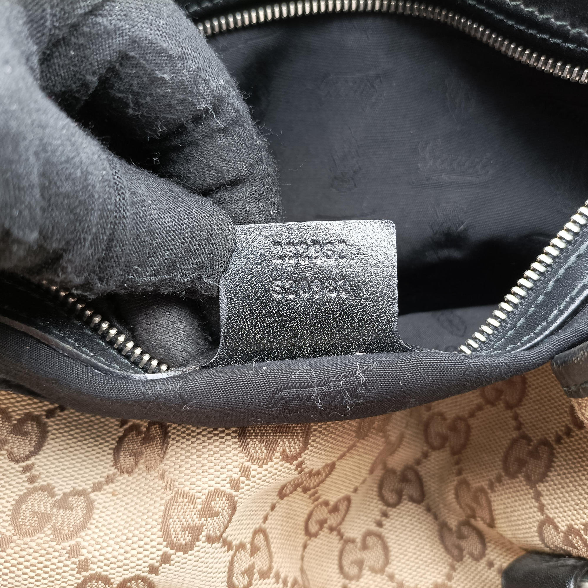Secondhand Gucci GG Canvas GG Twins Beige × Black Canvas×Leather 232957 handbag | stylenewstar