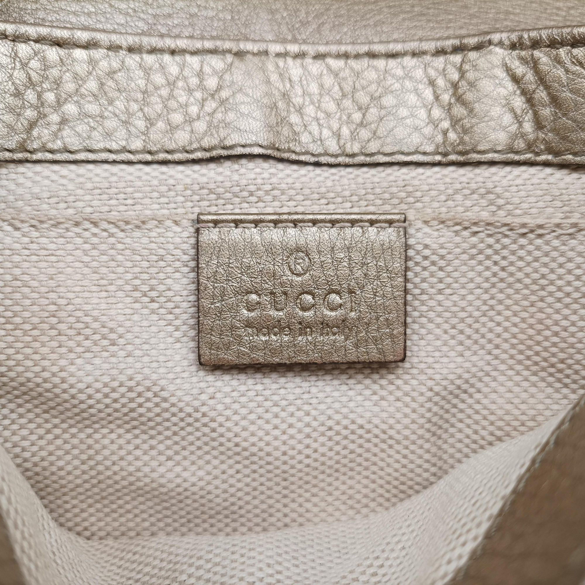 Vintage Gucci Soho Golden Leather 323190 shoulderbag | stylenewstar