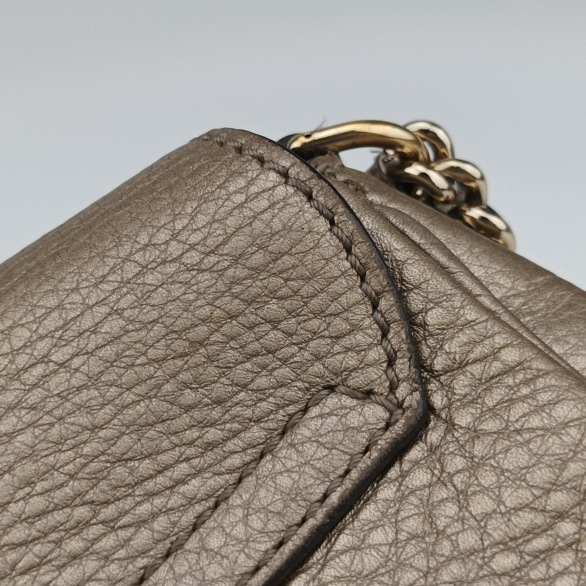 Vintage Gucci Soho Golden Leather 323190 shoulderbag | stylenewstar