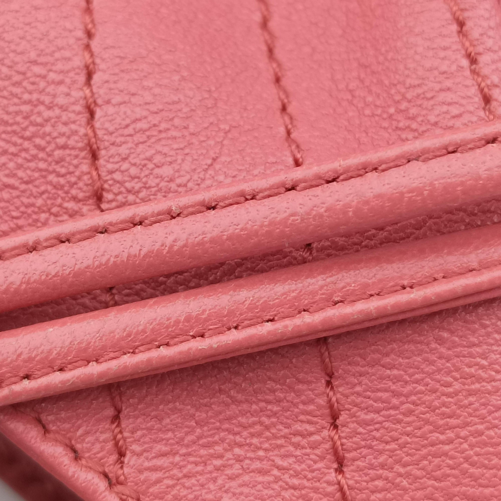 Pre-owned Gucci Blondie Pink Leather 760313 shoulderbag | stylenewstar