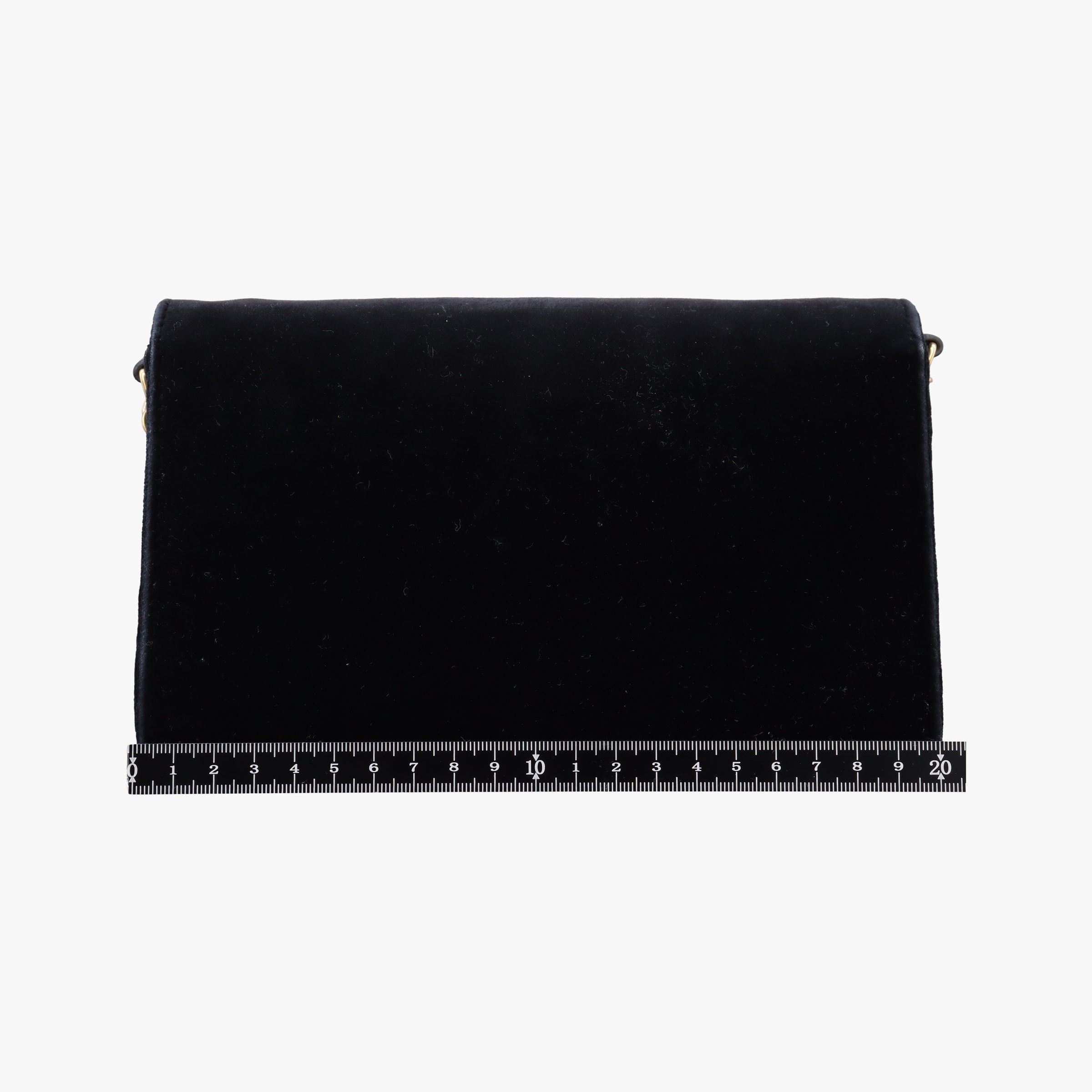 Pre-owned Gucci Square G Black velour 544242 shoulderbag | stylenewstar
