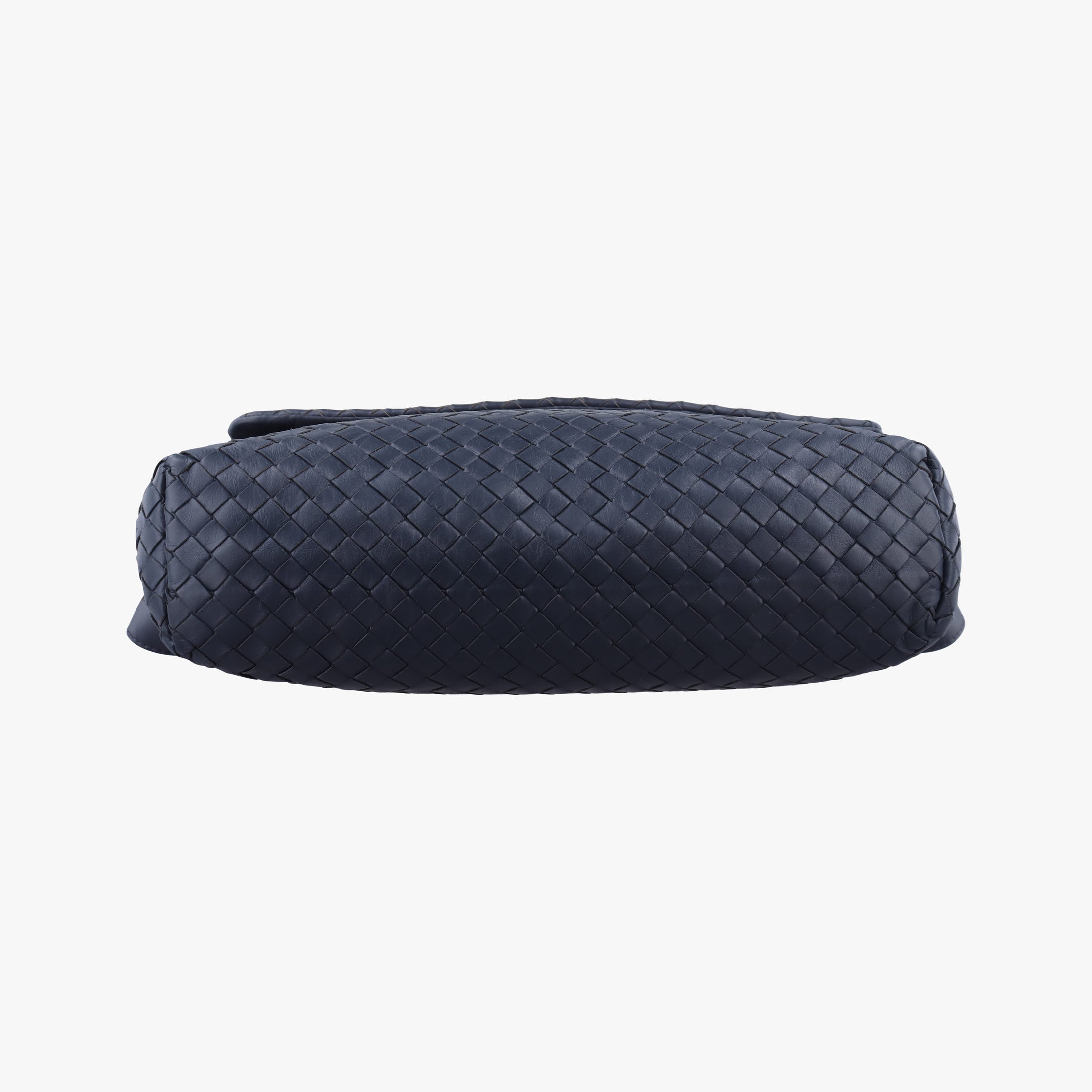 Secondhand Bottega Veneta Intrecciato Navy lambskin  shoulderbag | stylenewstar