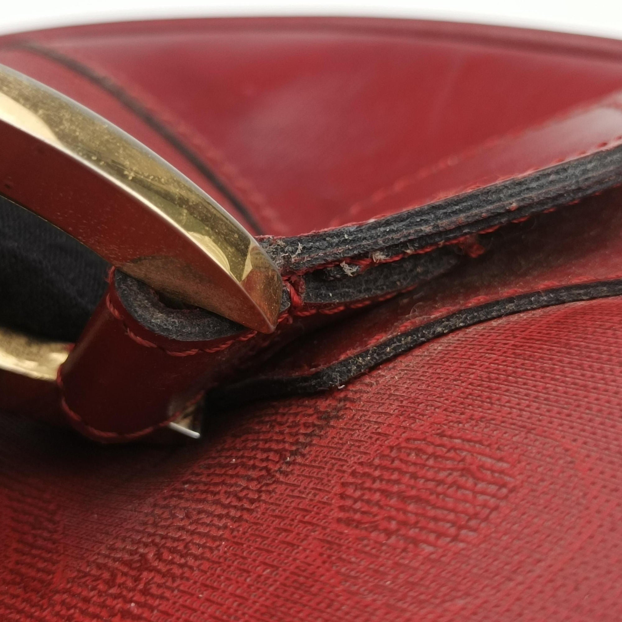 Vintage Christian Dior Malice CD Signature Collection Bordeaux Leather  shoulderbag | stylenewstar