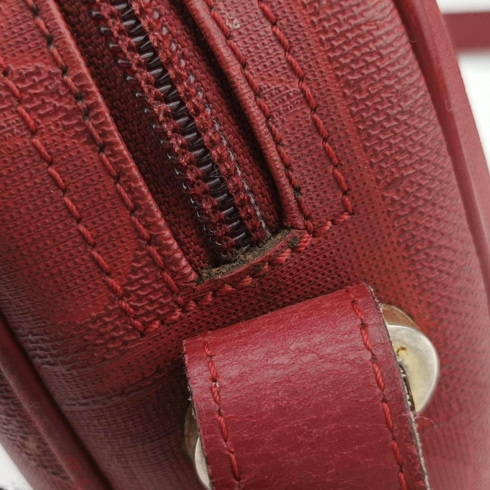 Vintage Christian Dior Malice CD Signature Collection Bordeaux Leather  shoulderbag | stylenewstar