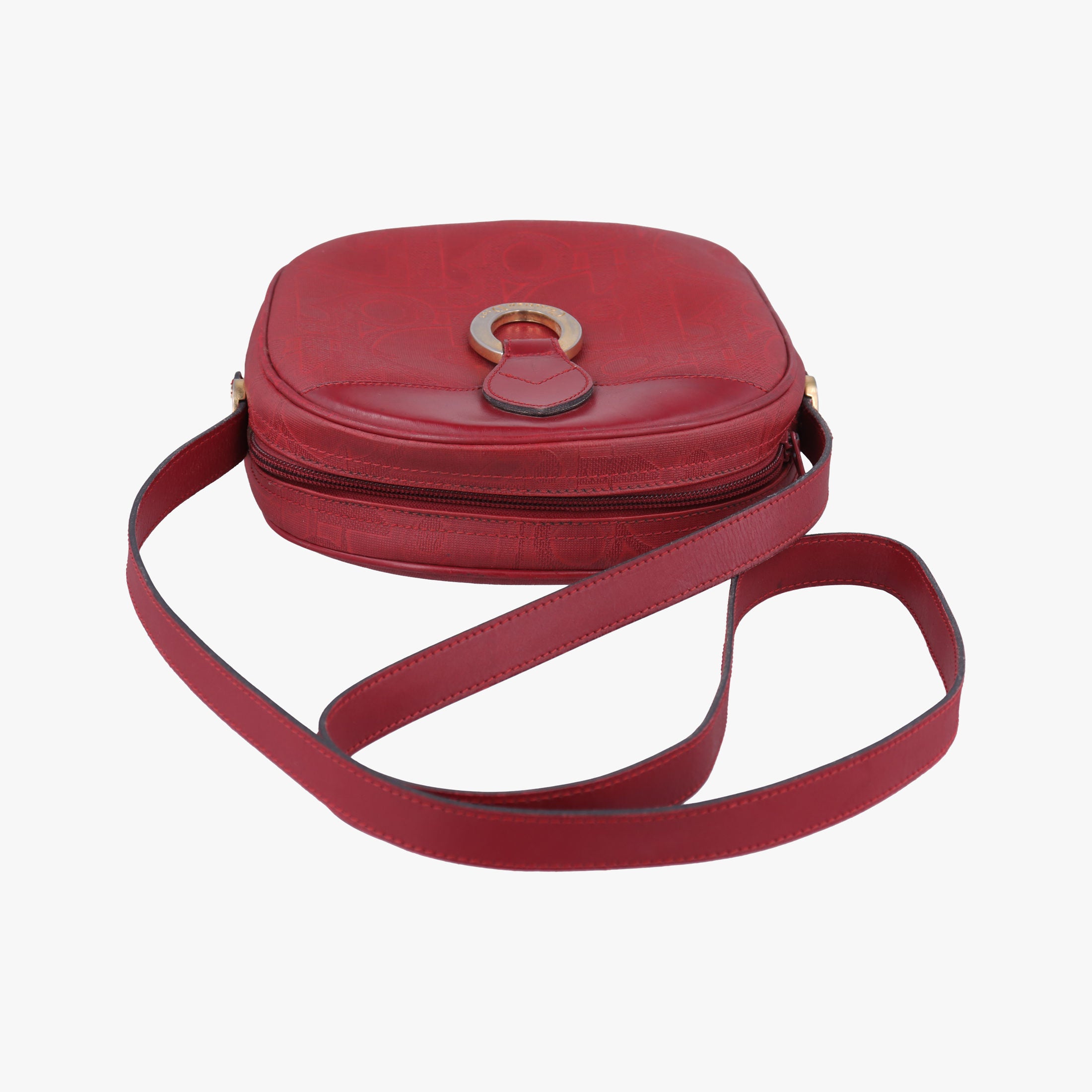 Vintage Christian Dior Malice CD Signature Collection Bordeaux Leather  shoulderbag | stylenewstar
