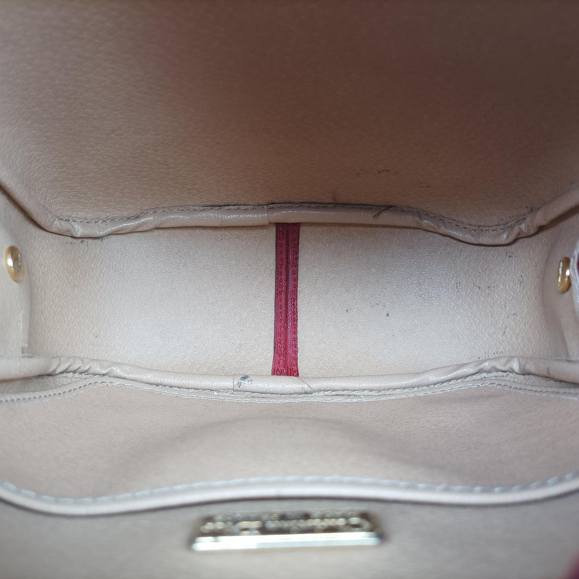 Vintage Christian Dior Malice CD Signature Collection Bordeaux Leather  shoulderbag | stylenewstar