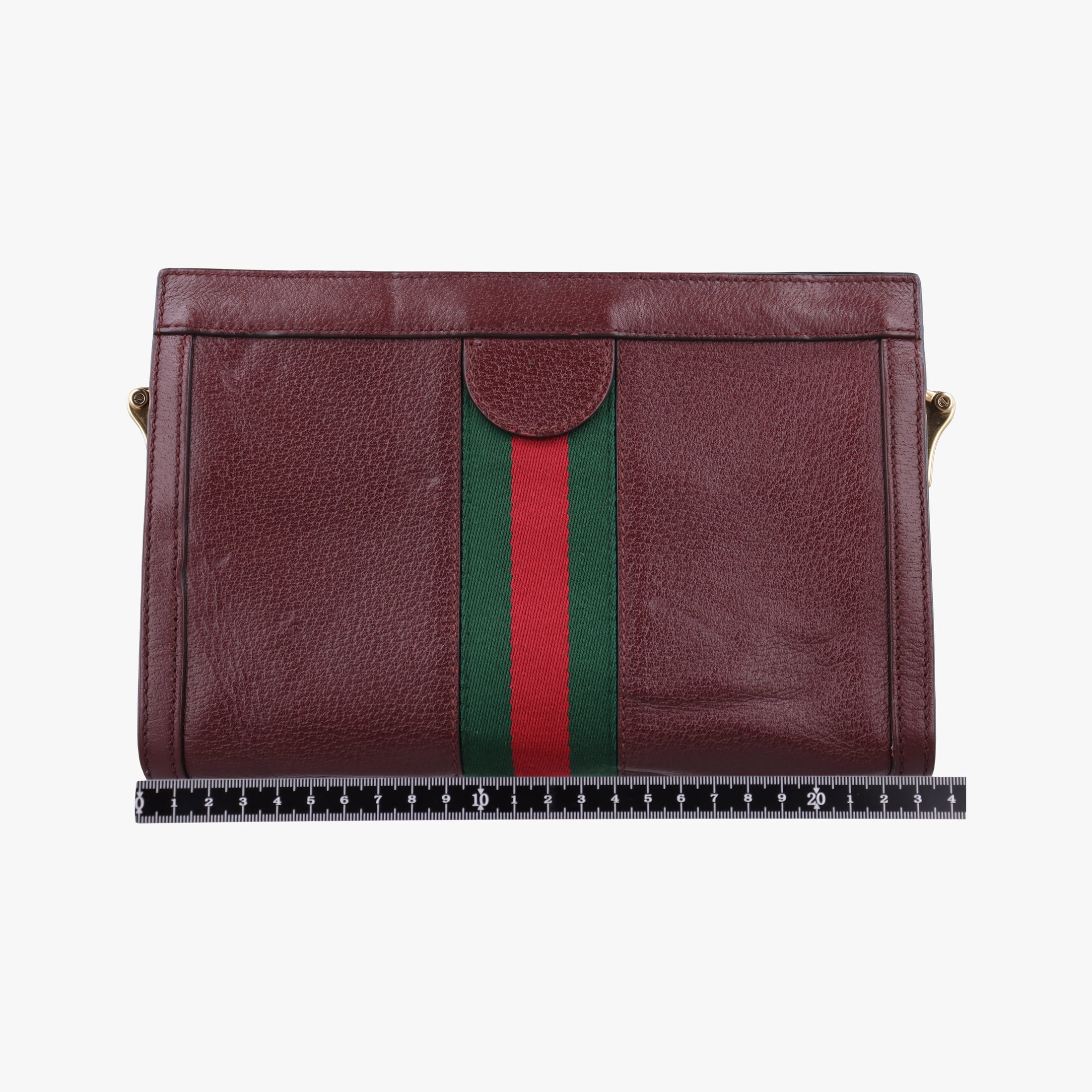 Secondhand Gucci Ophidia Burgundy Leather 503877 shoulderbag | stylenewstar